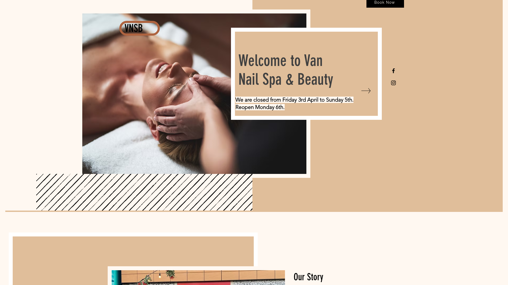 Website snapshot for NZ Girl Power Nail Van & Lab