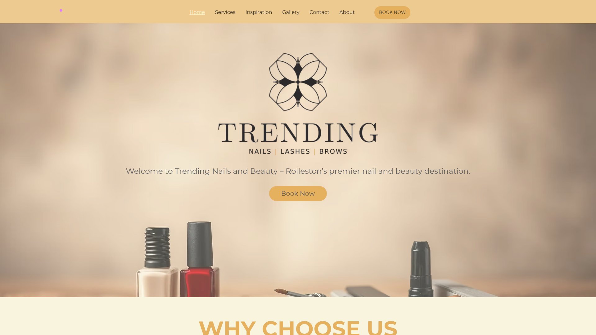 Website snapshot for Trending Rolleston Fields