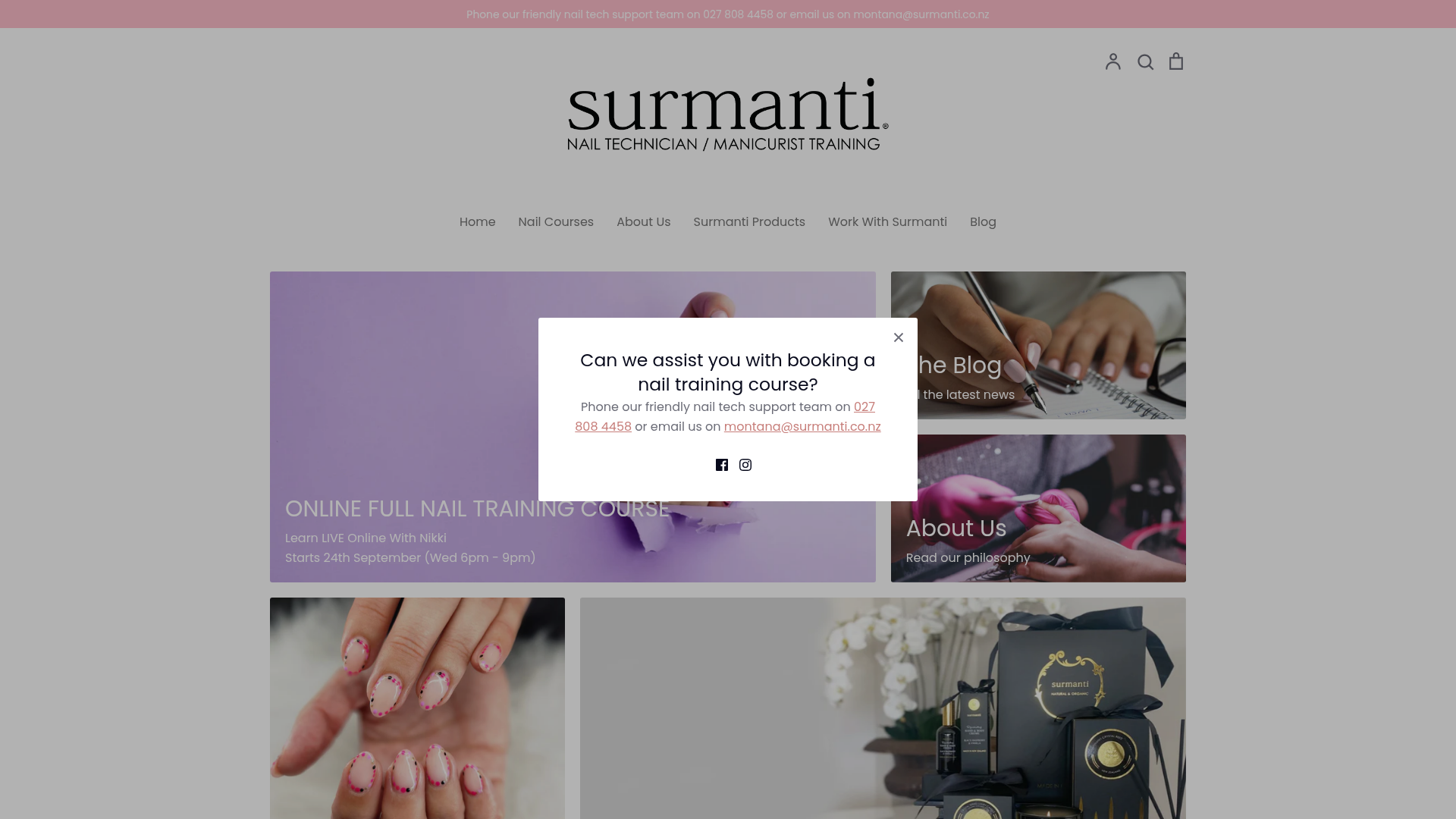 Website snapshot for Claws by Cat