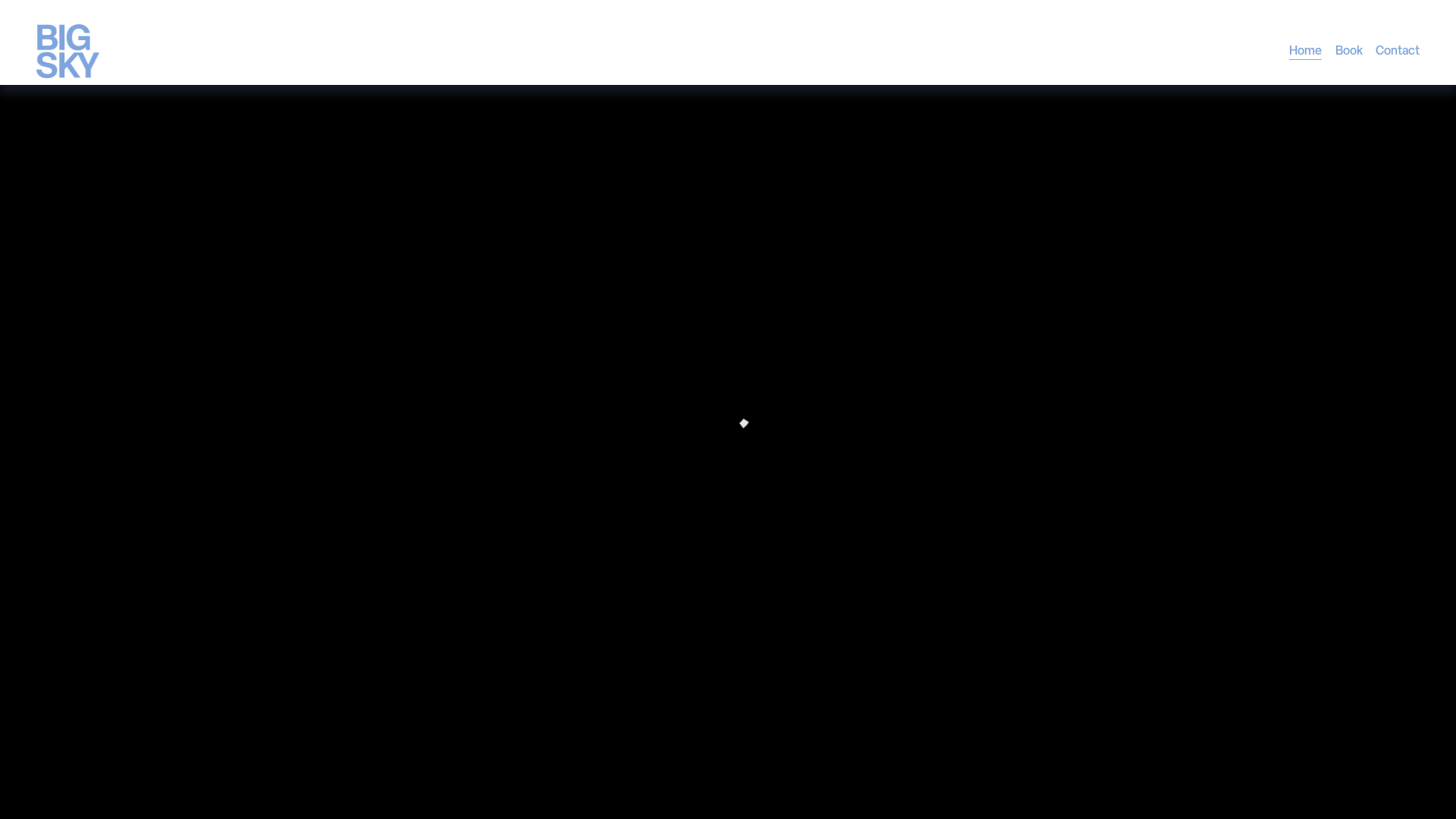 Website snapshot for BIG SKY Studio