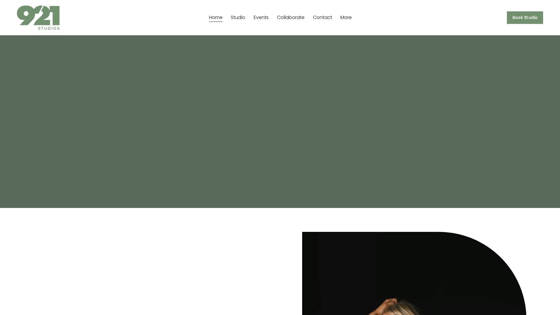 Website snapshot for Nine Twentyone Studios
