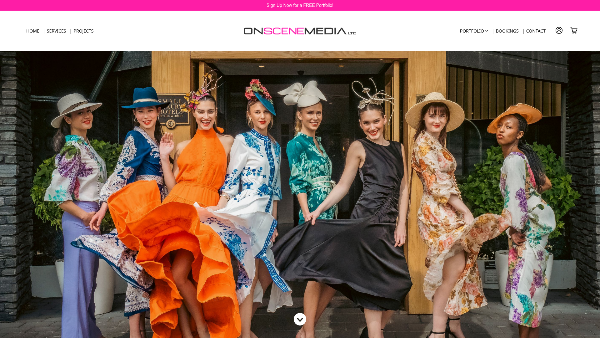 Website snapshot for OnSceneMedia Ltd