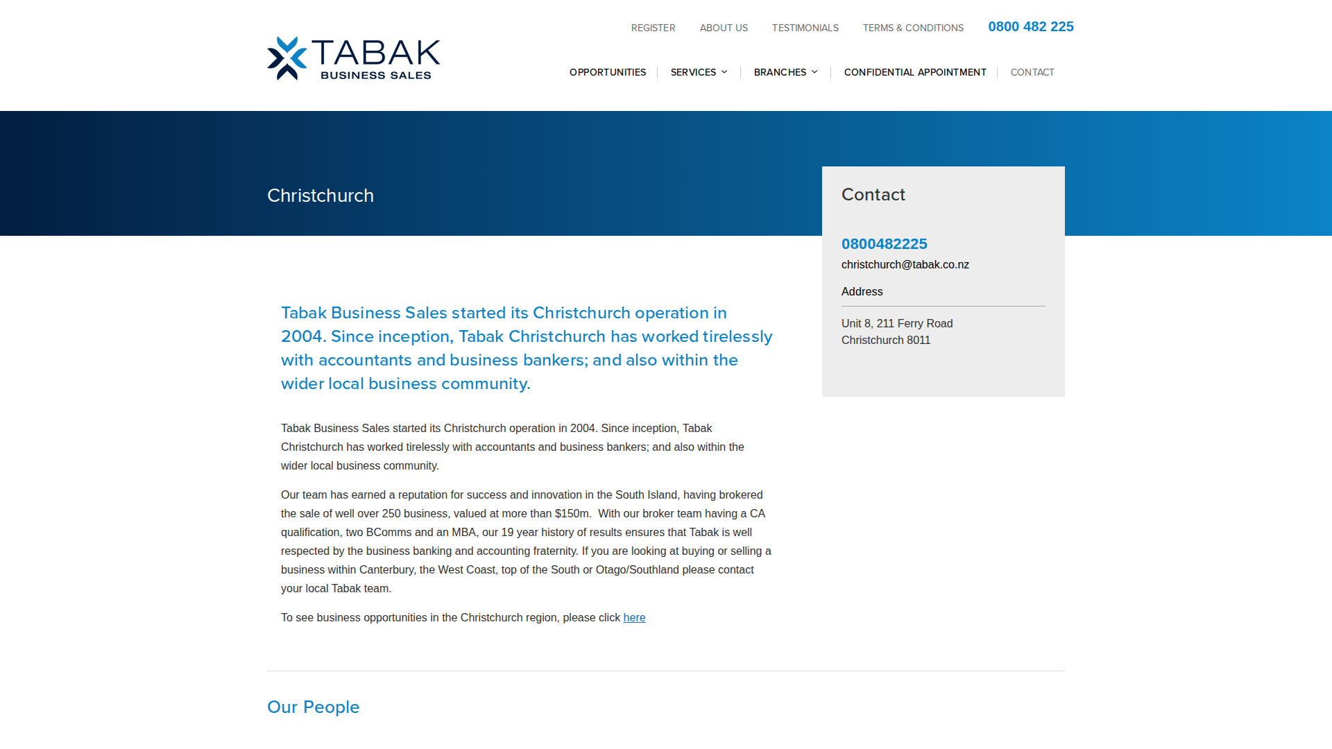 Website snapshot for Darin Young Photography