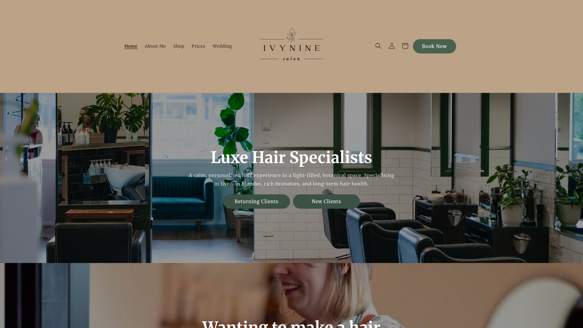Website snapshot for Ivynine