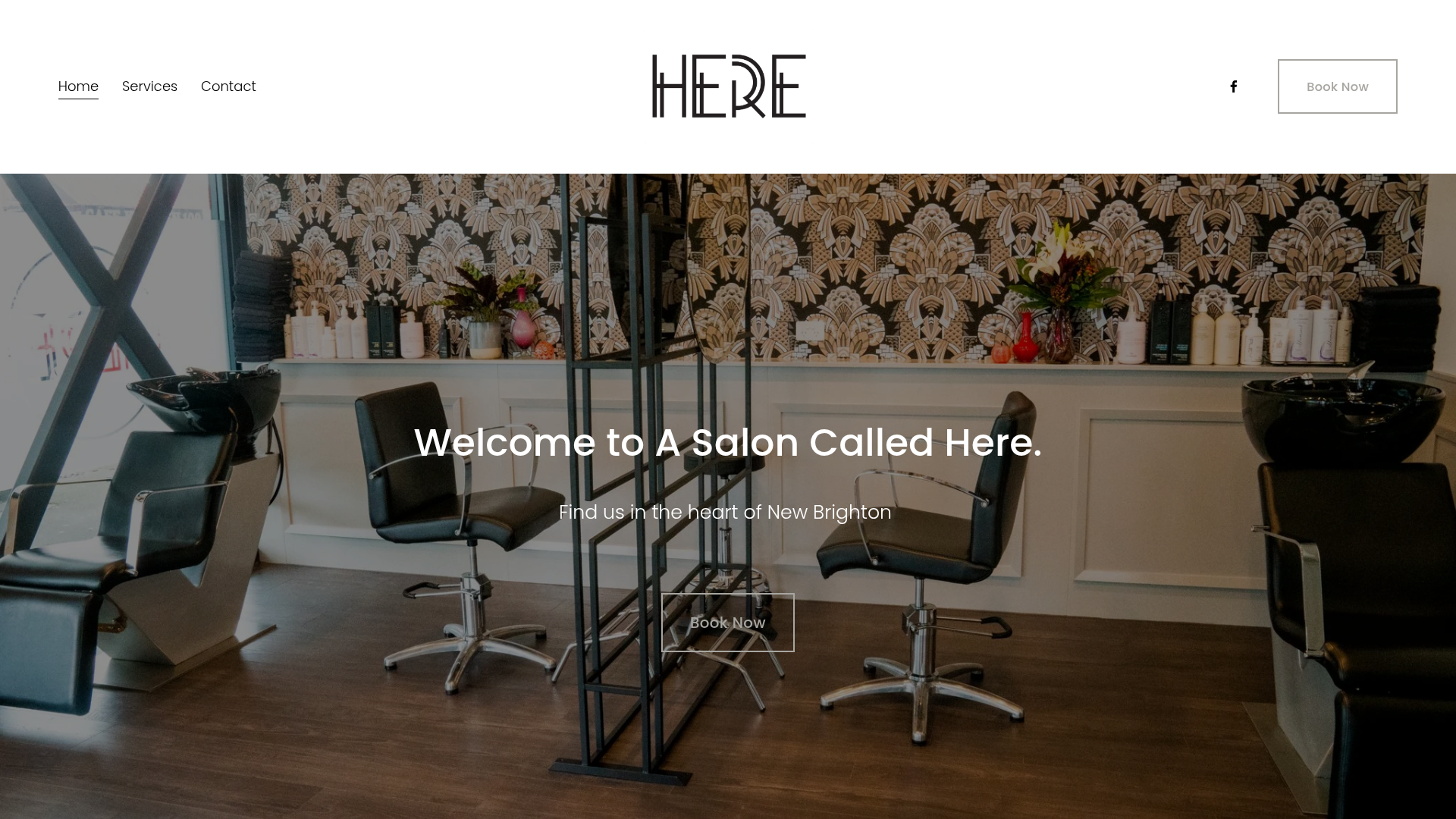 Website snapshot for Here