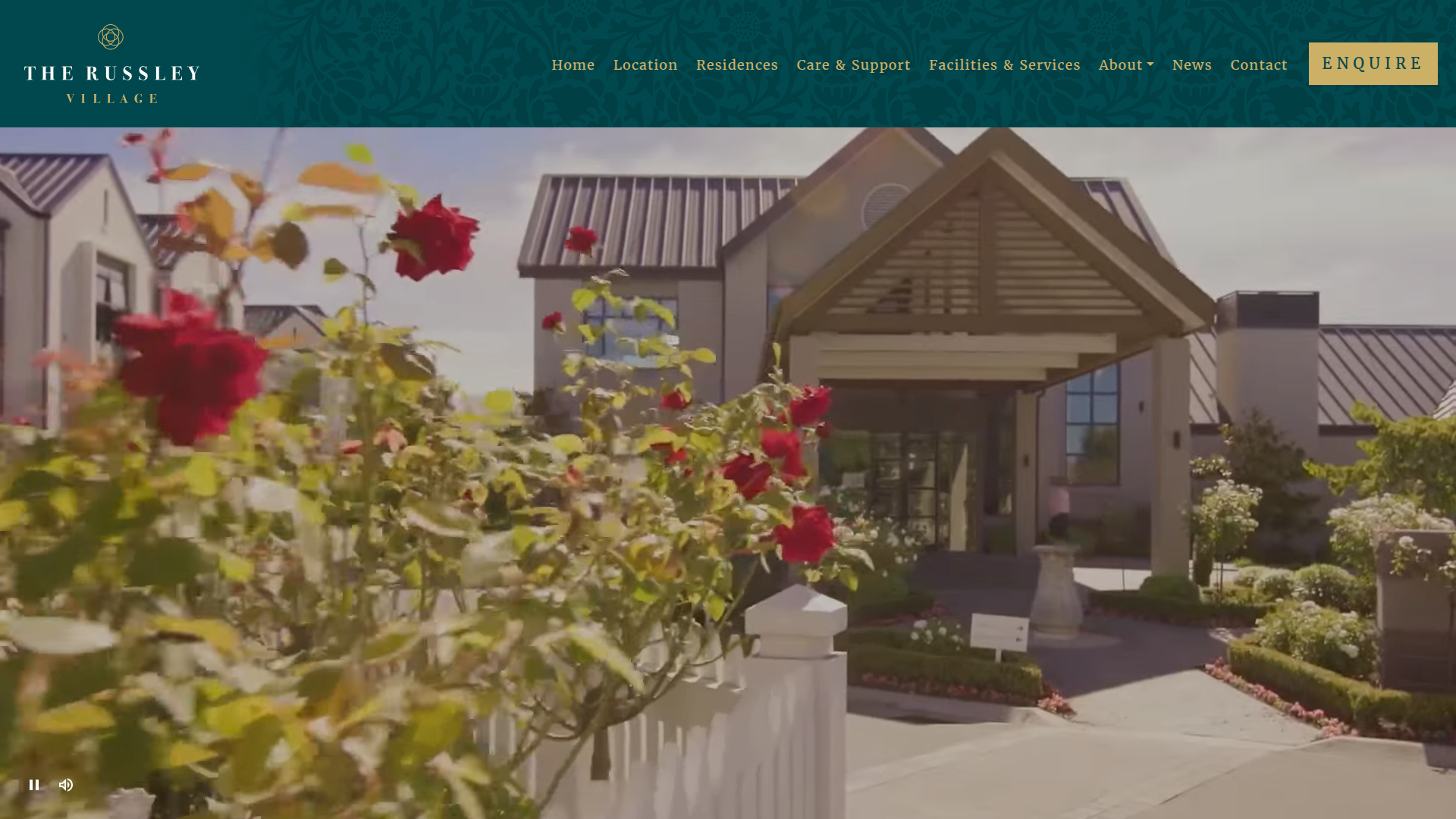 Website snapshot for The Russley Village