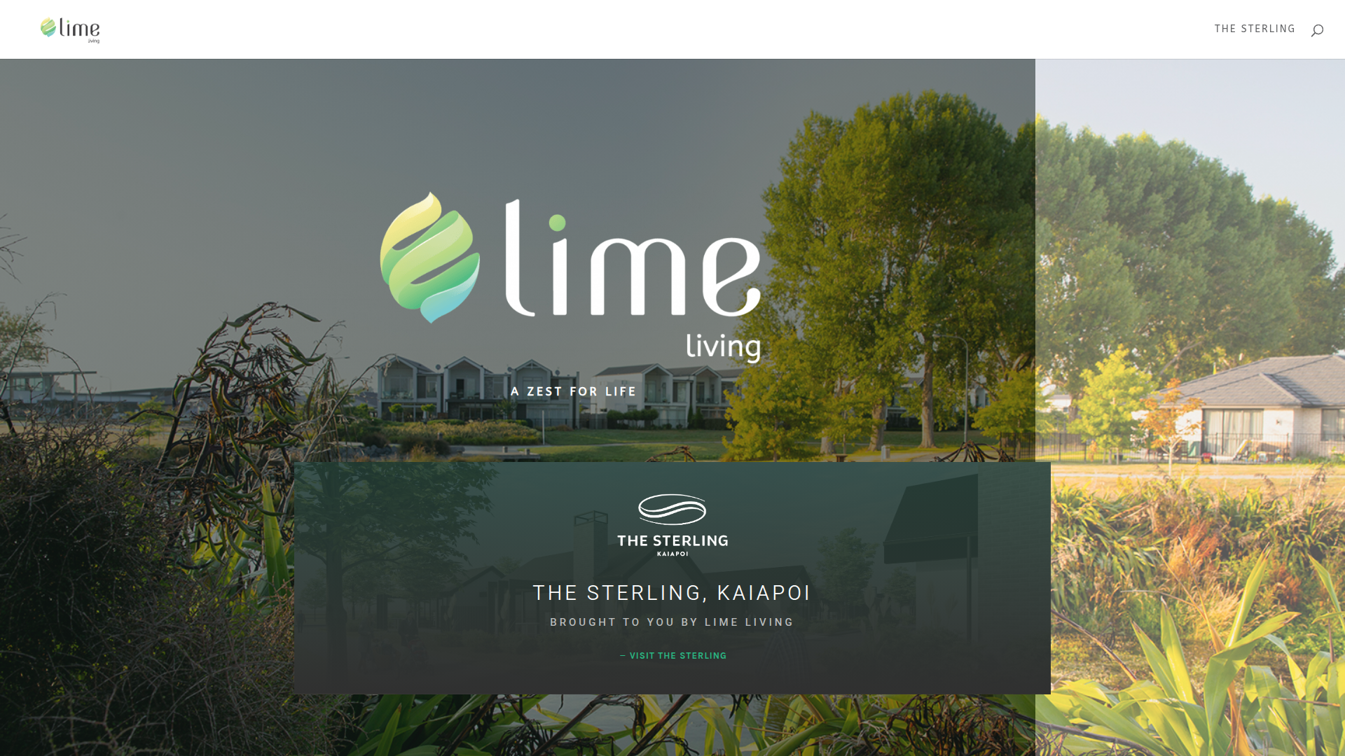 Website snapshot for Lime Living