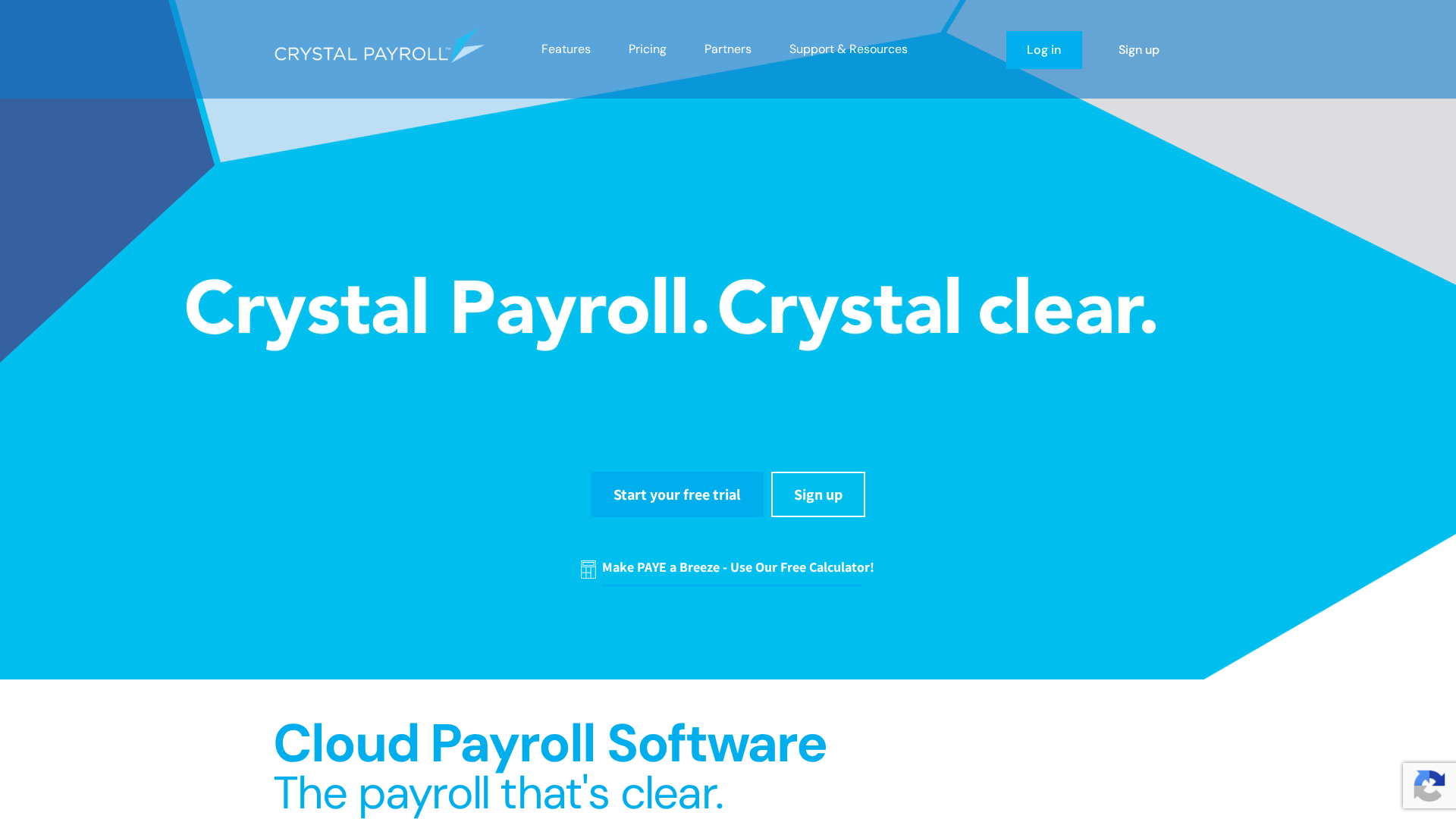 Website snapshot for Your Payroll