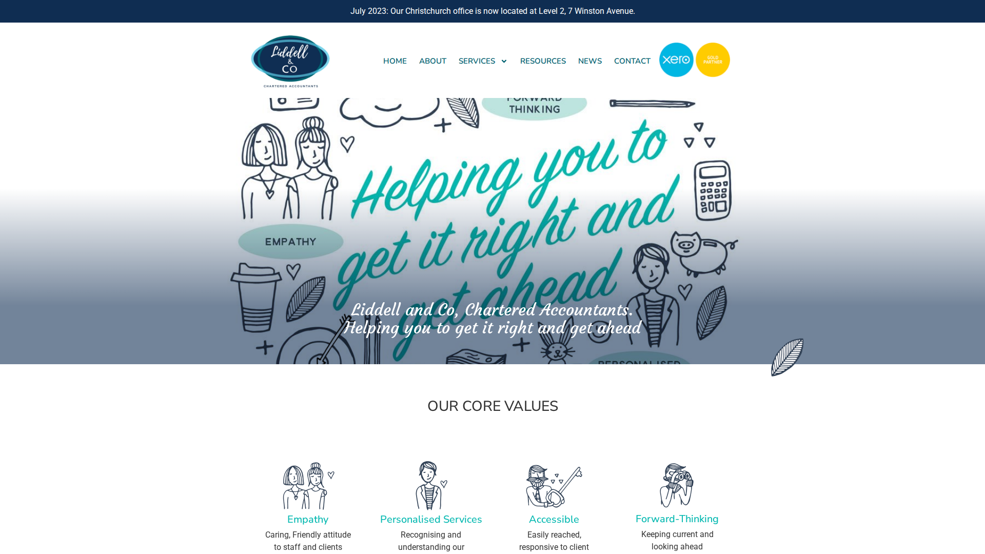 Website snapshot for Liddell and Co Ltd CA