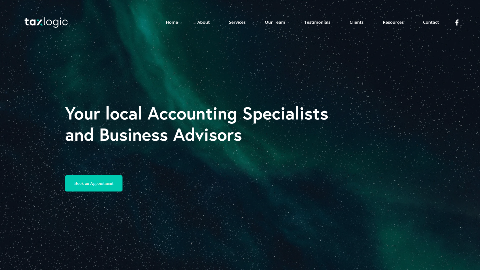 Website snapshot for Tax Logic