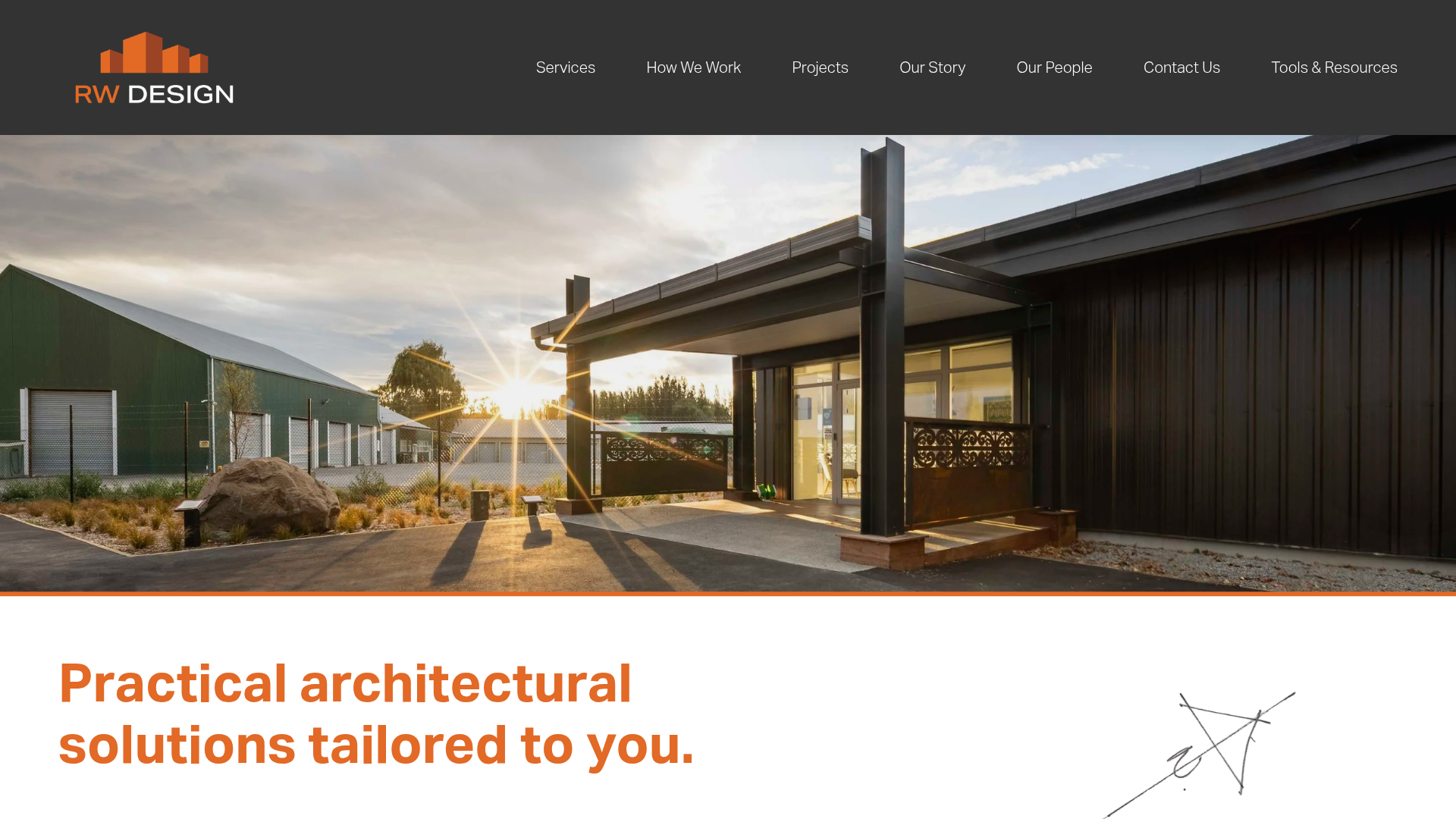 Website snapshot for RW Design Ltd