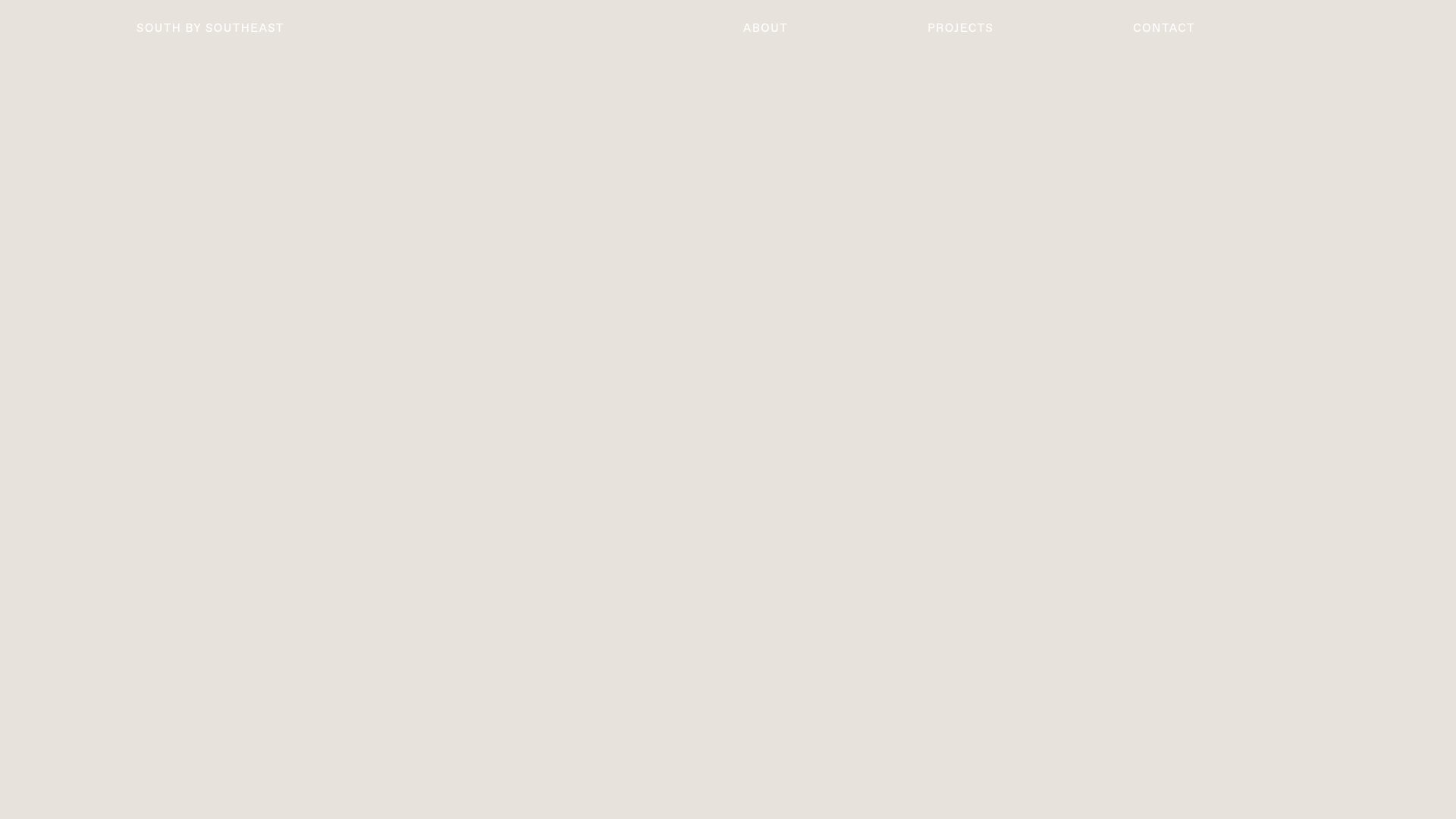 Website snapshot for South by Southeast Architects