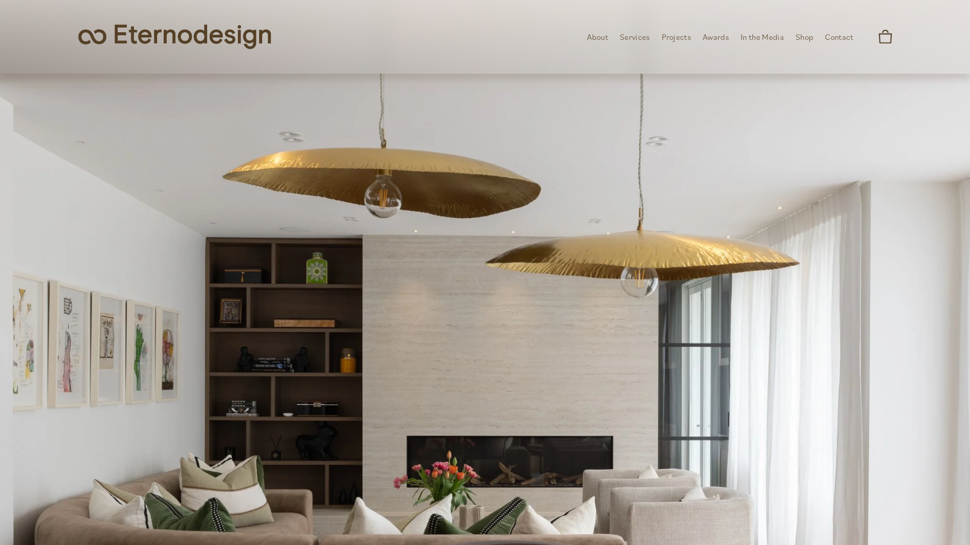 Website snapshot for Eternodesign