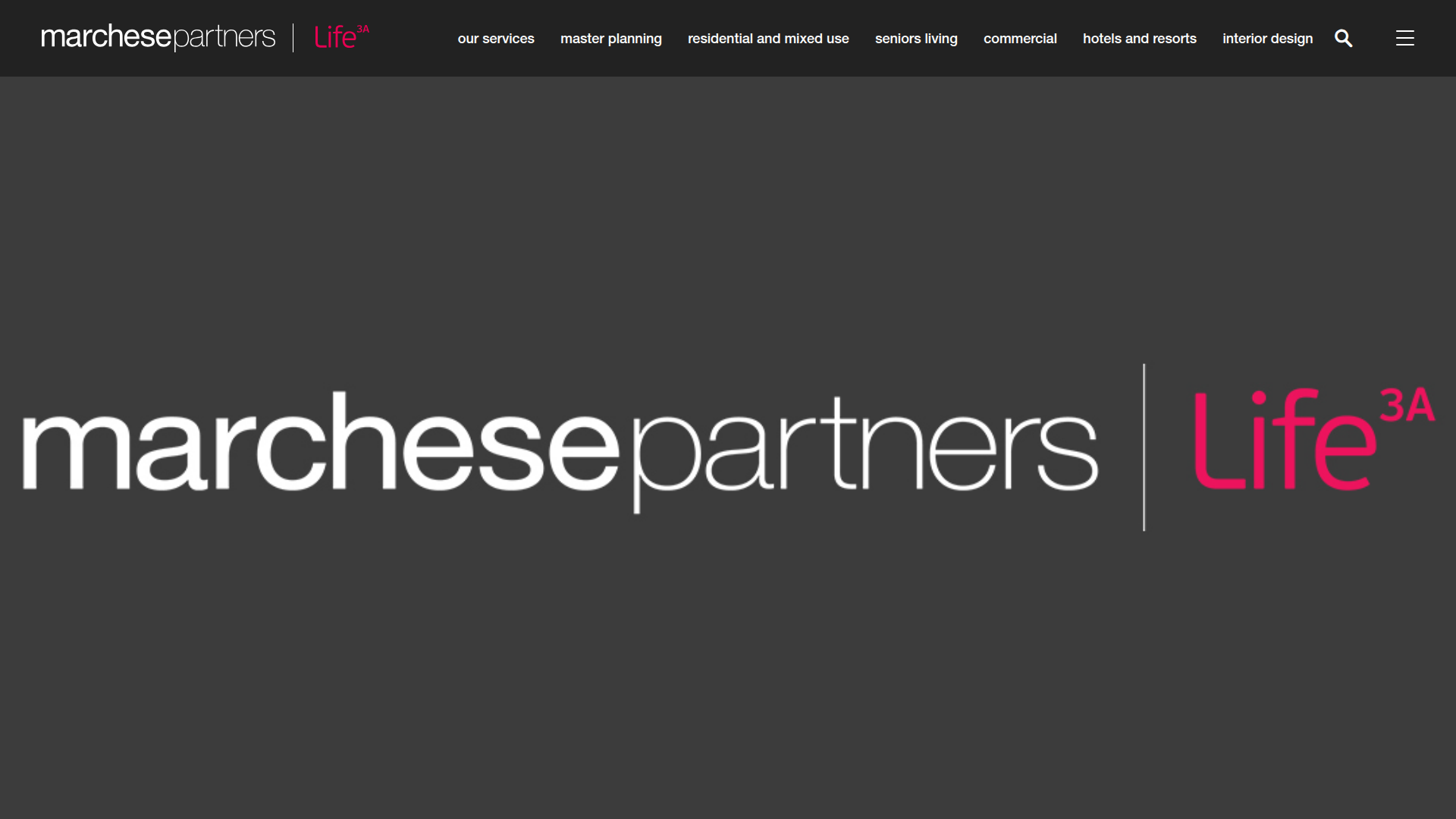 Website snapshot for Marchese Partners