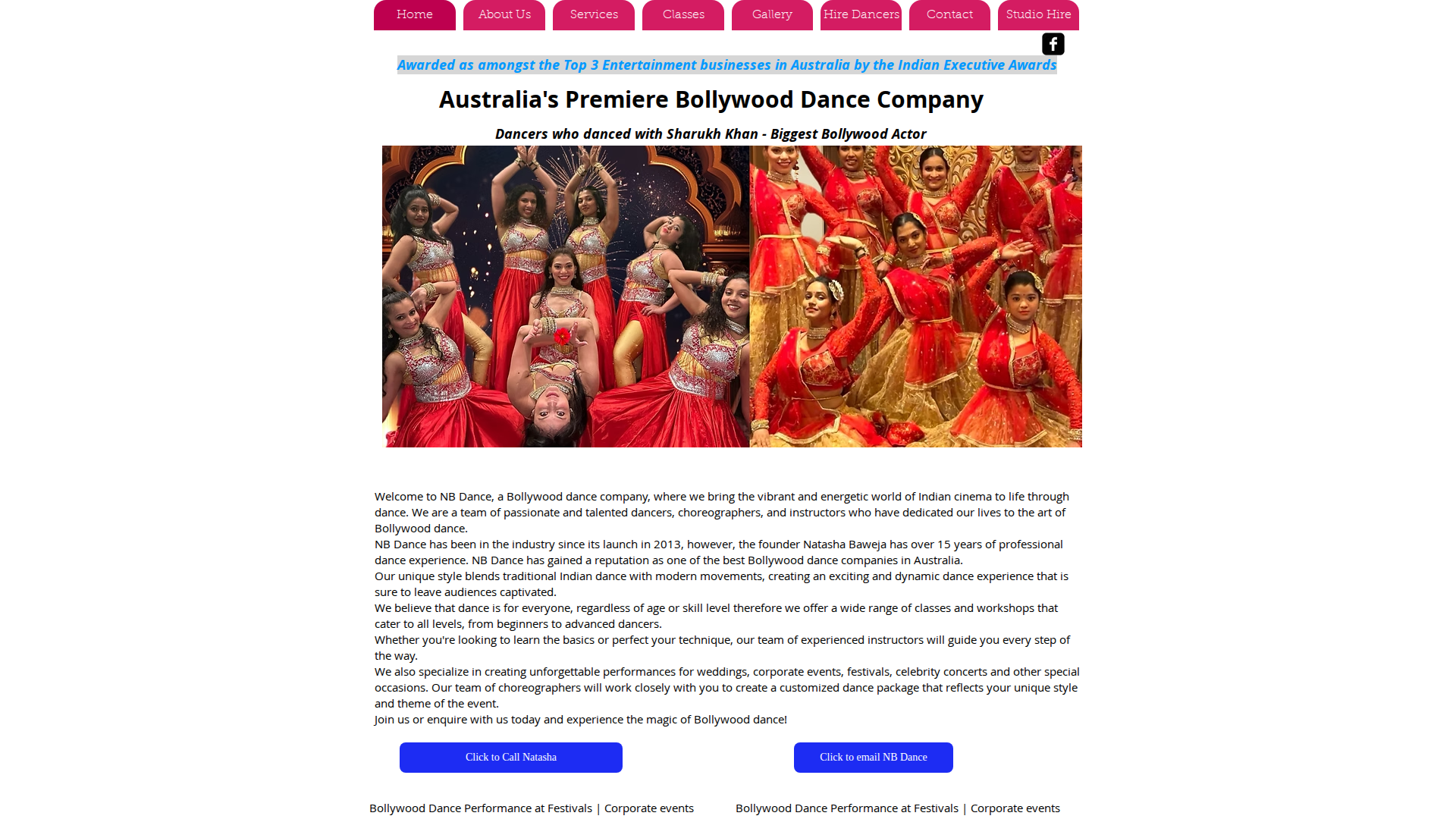 Website snapshot for Bhurtel Studio