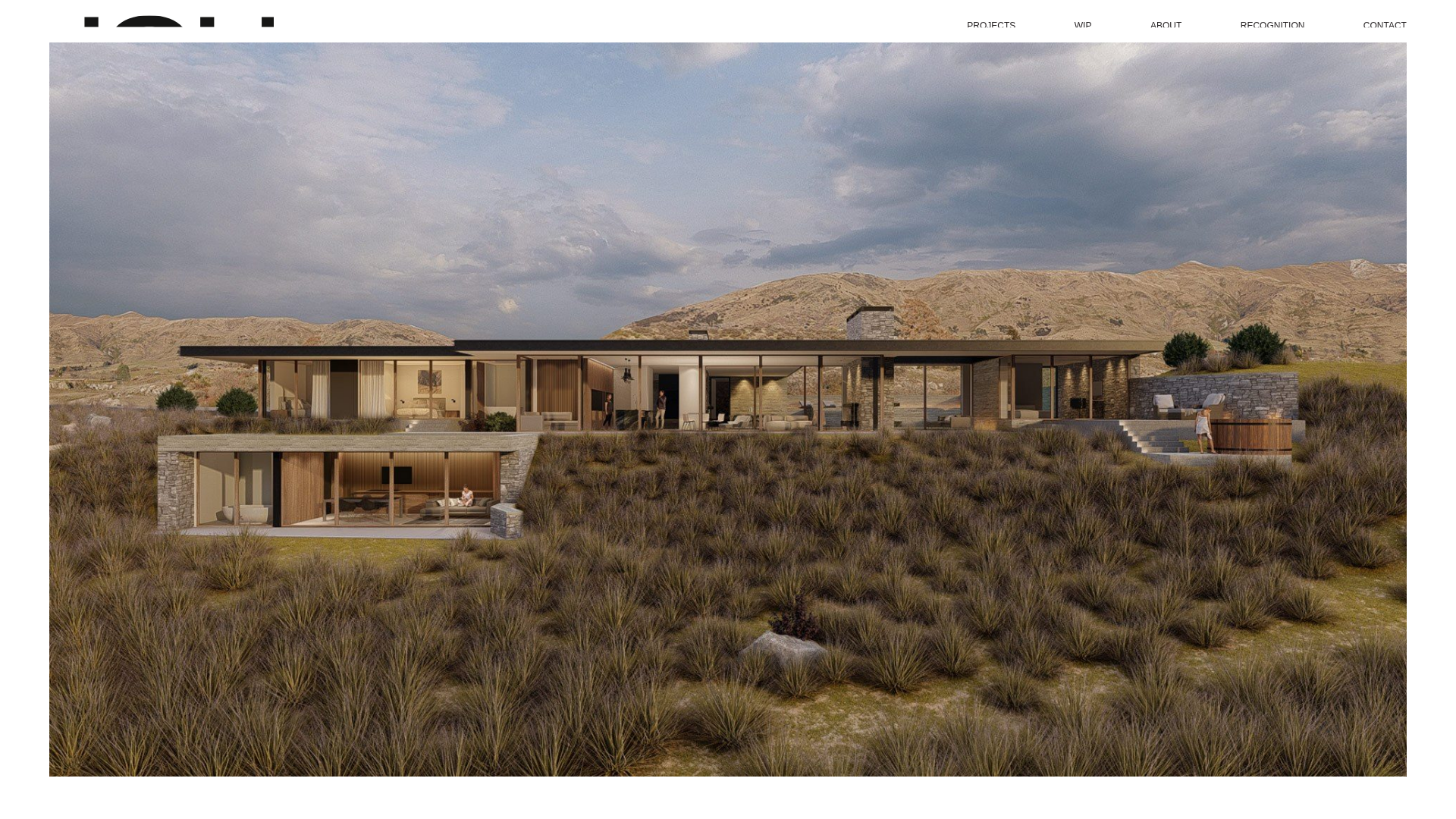 Website snapshot for Johnston Architects