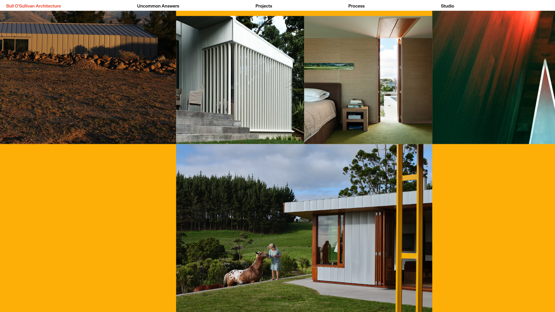 Website snapshot for Bull O'Sullivan Architecture