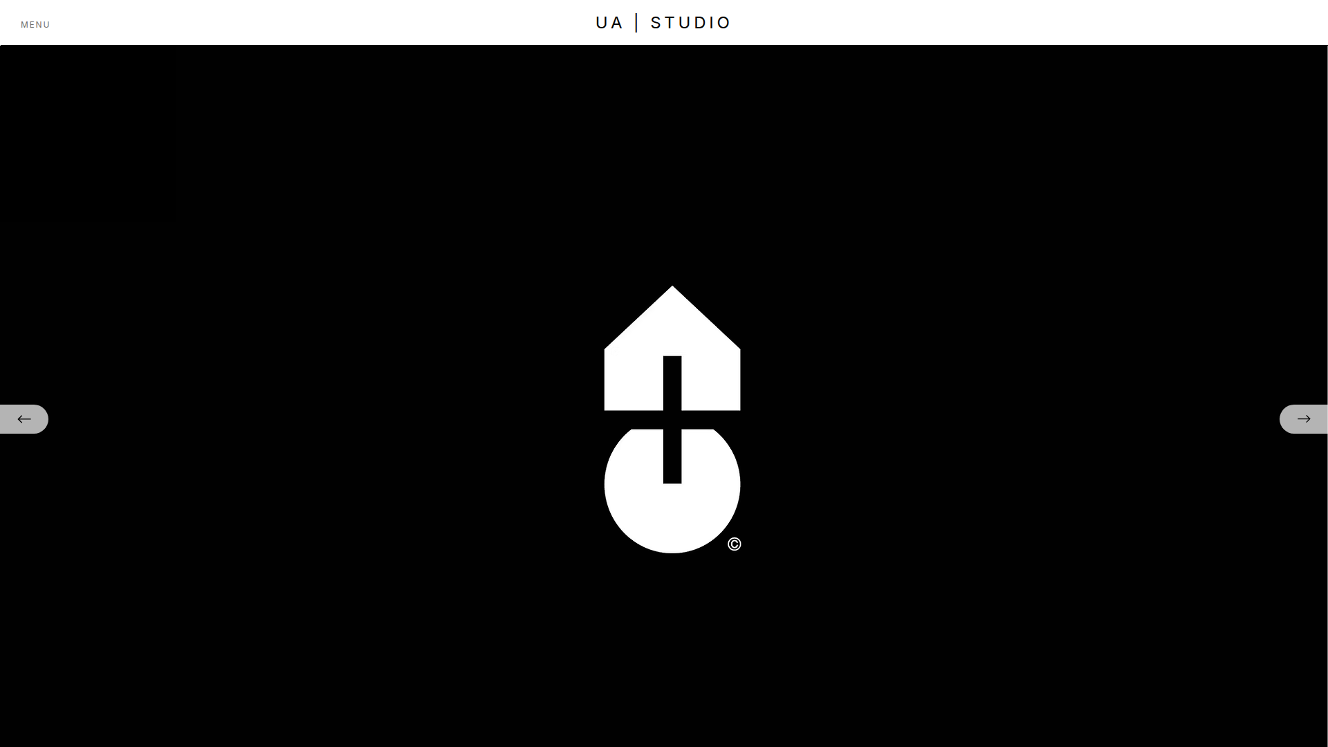 Website snapshot for UA Studio
