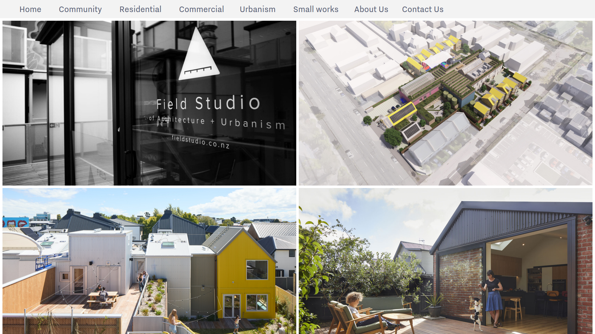 Website snapshot for Field Studio Of Architecture and Urbanism
