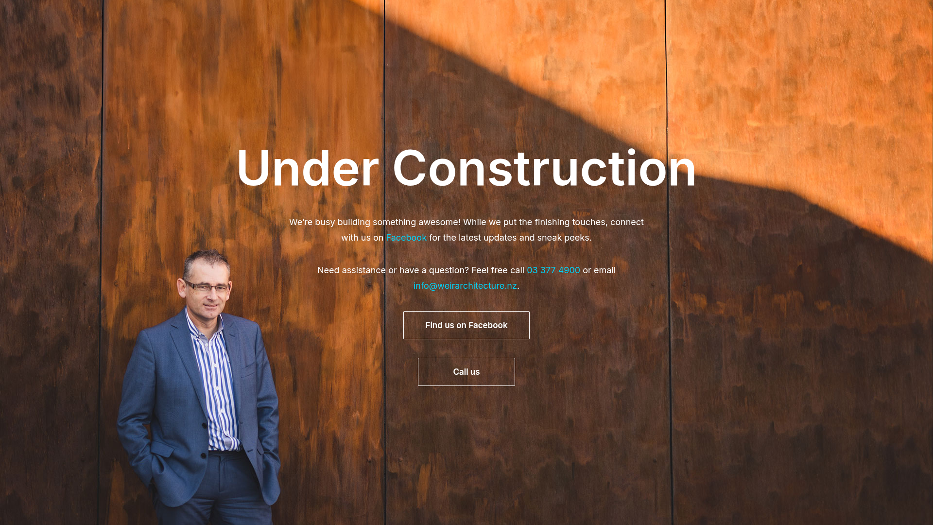 Website snapshot for Weir Architecture