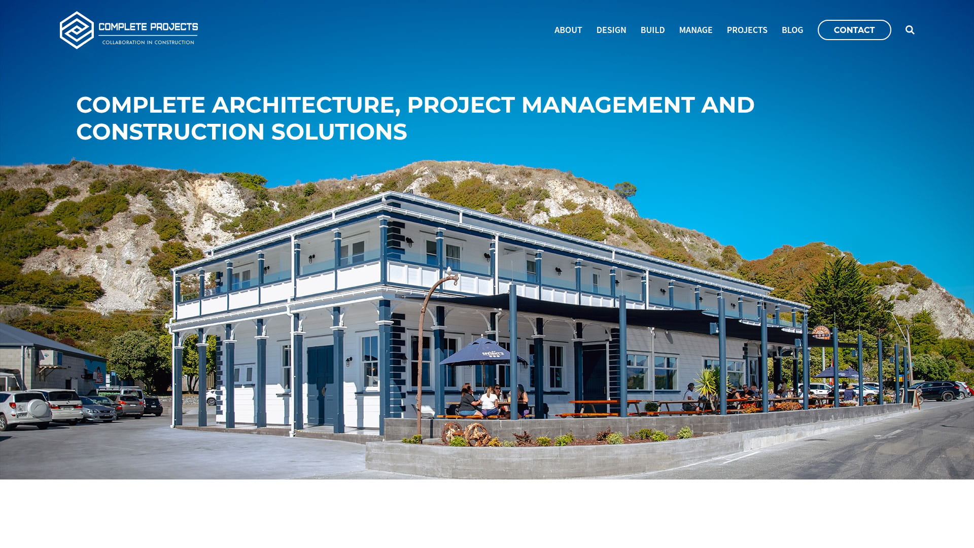 Website snapshot for Complete Projects Limited