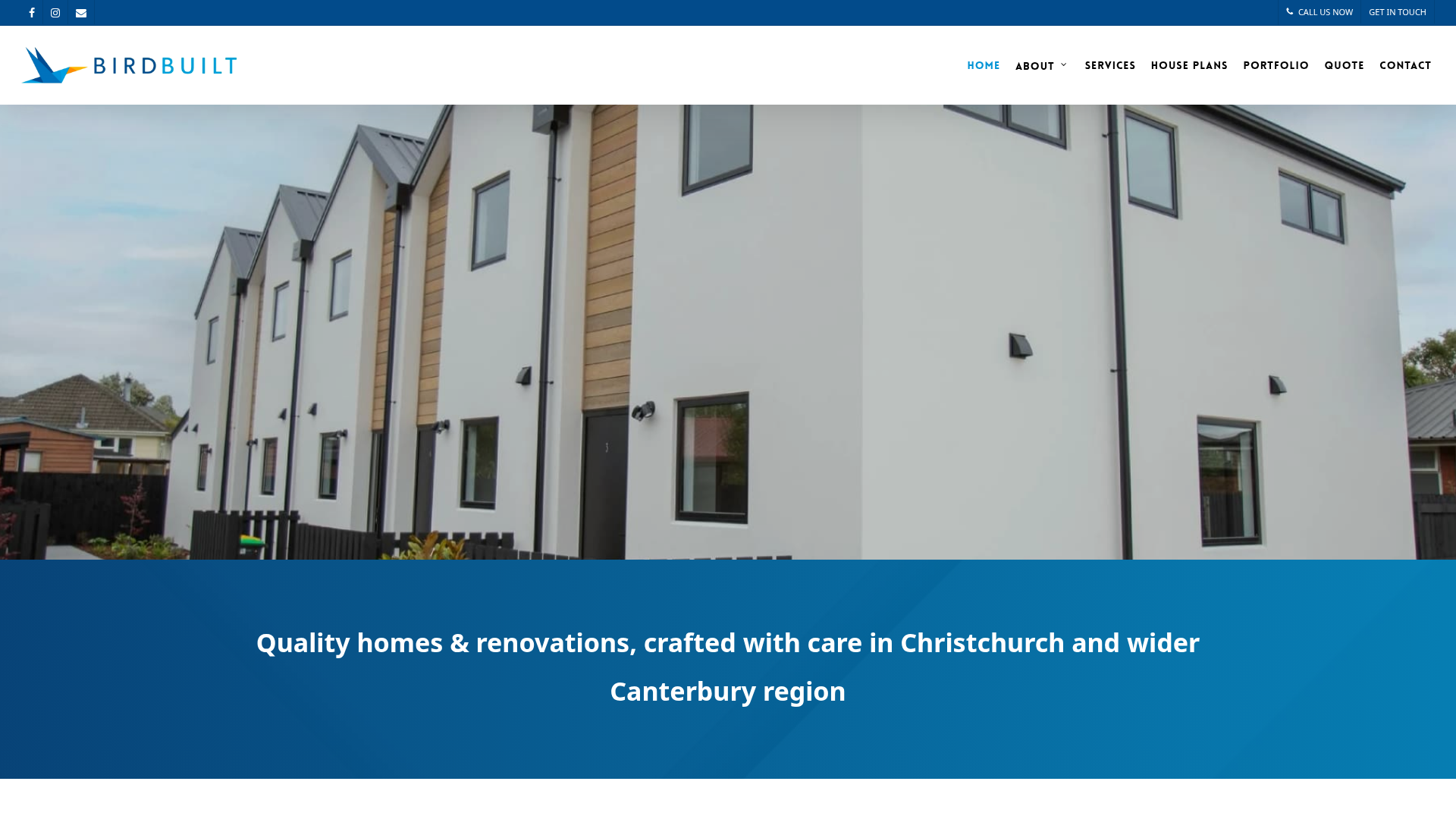 Website snapshot for Bird Built Limited
