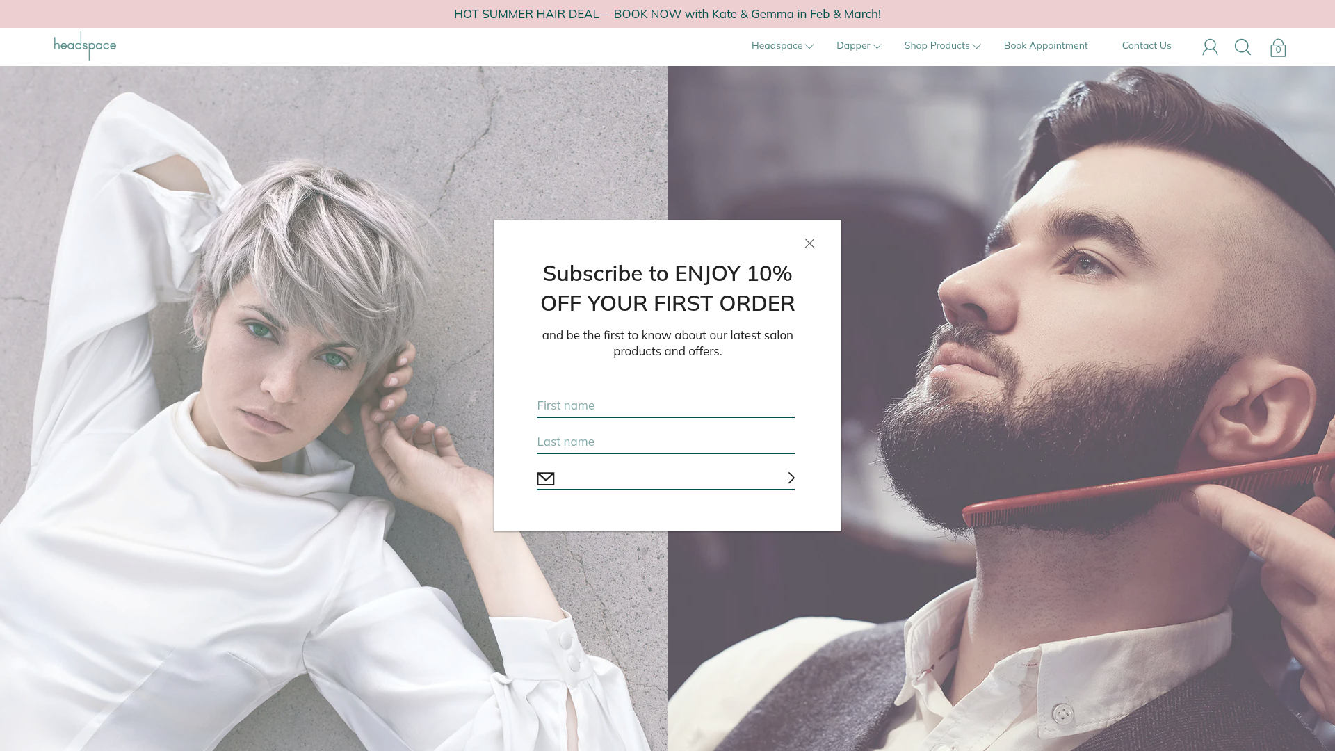 Website snapshot for Headspace