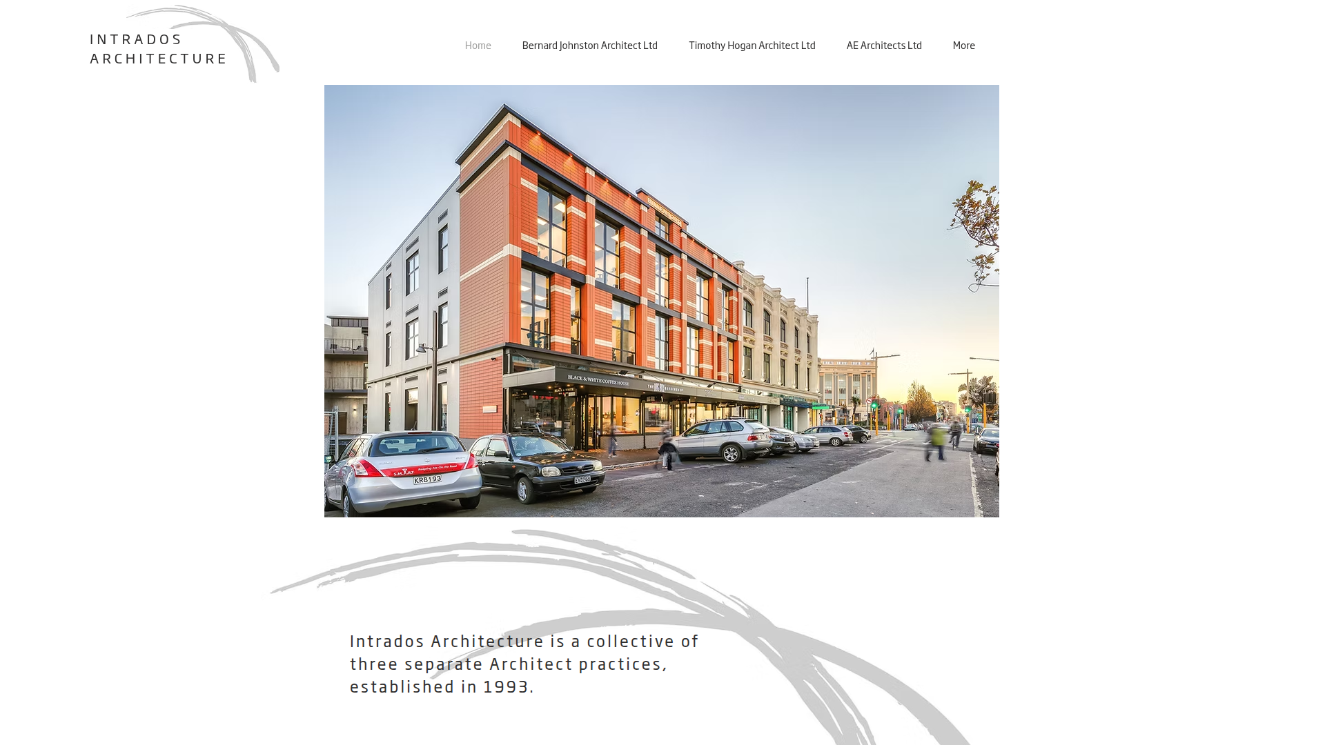 Website snapshot for Intrados Architecture