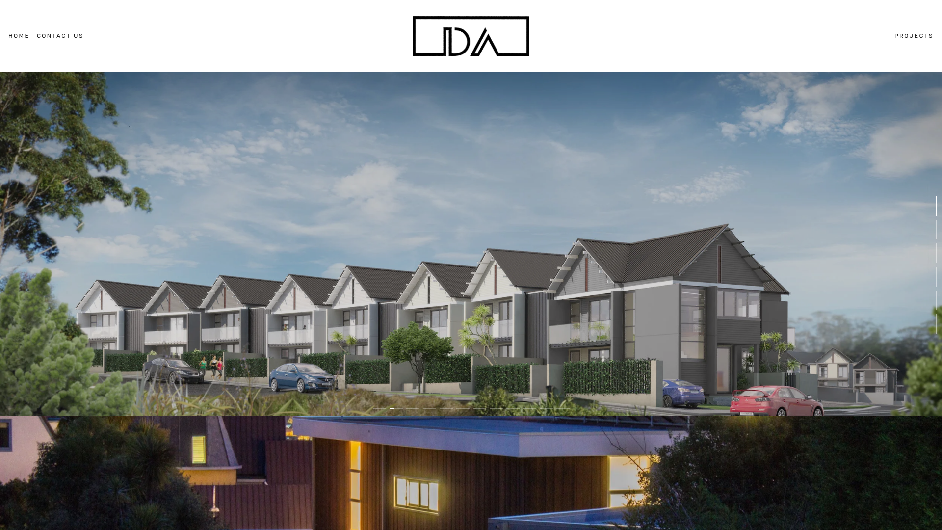 Website snapshot for Devine Architecture