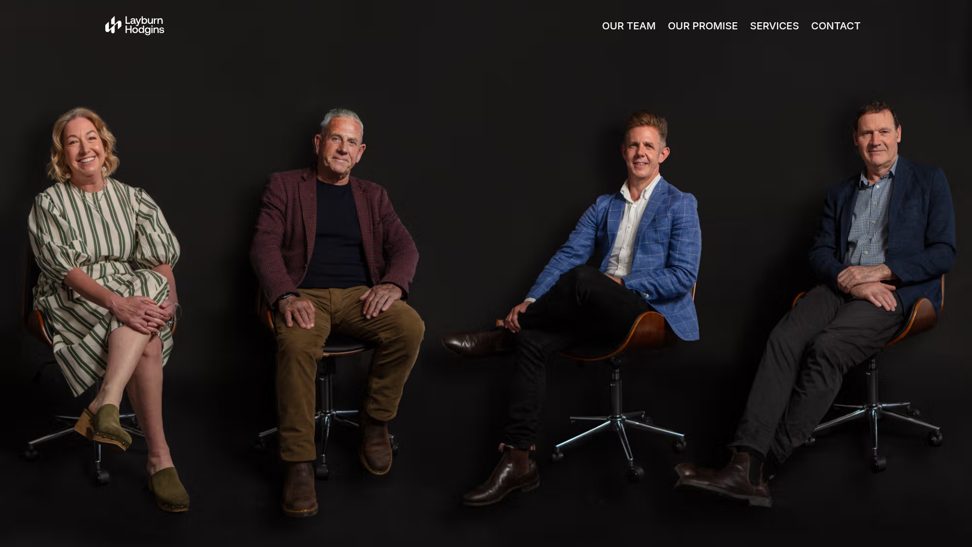Website snapshot for Layburn Hodgins Barristers & Solicitors