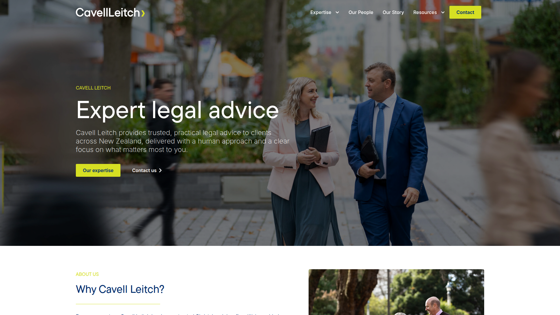 Website snapshot for Cavell Leitch