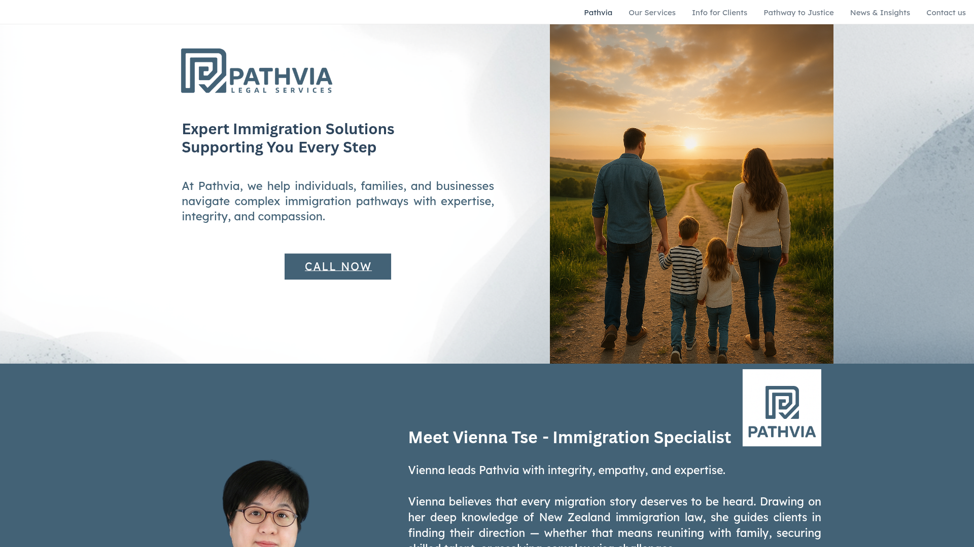 Website snapshot for Pathvia