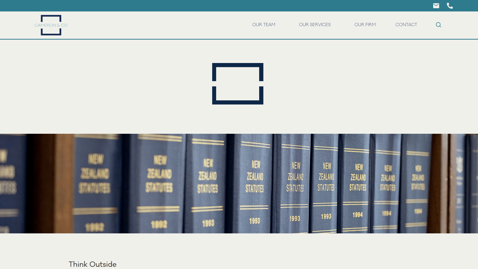 Website snapshot for Cameron & Co Riccarton Office
