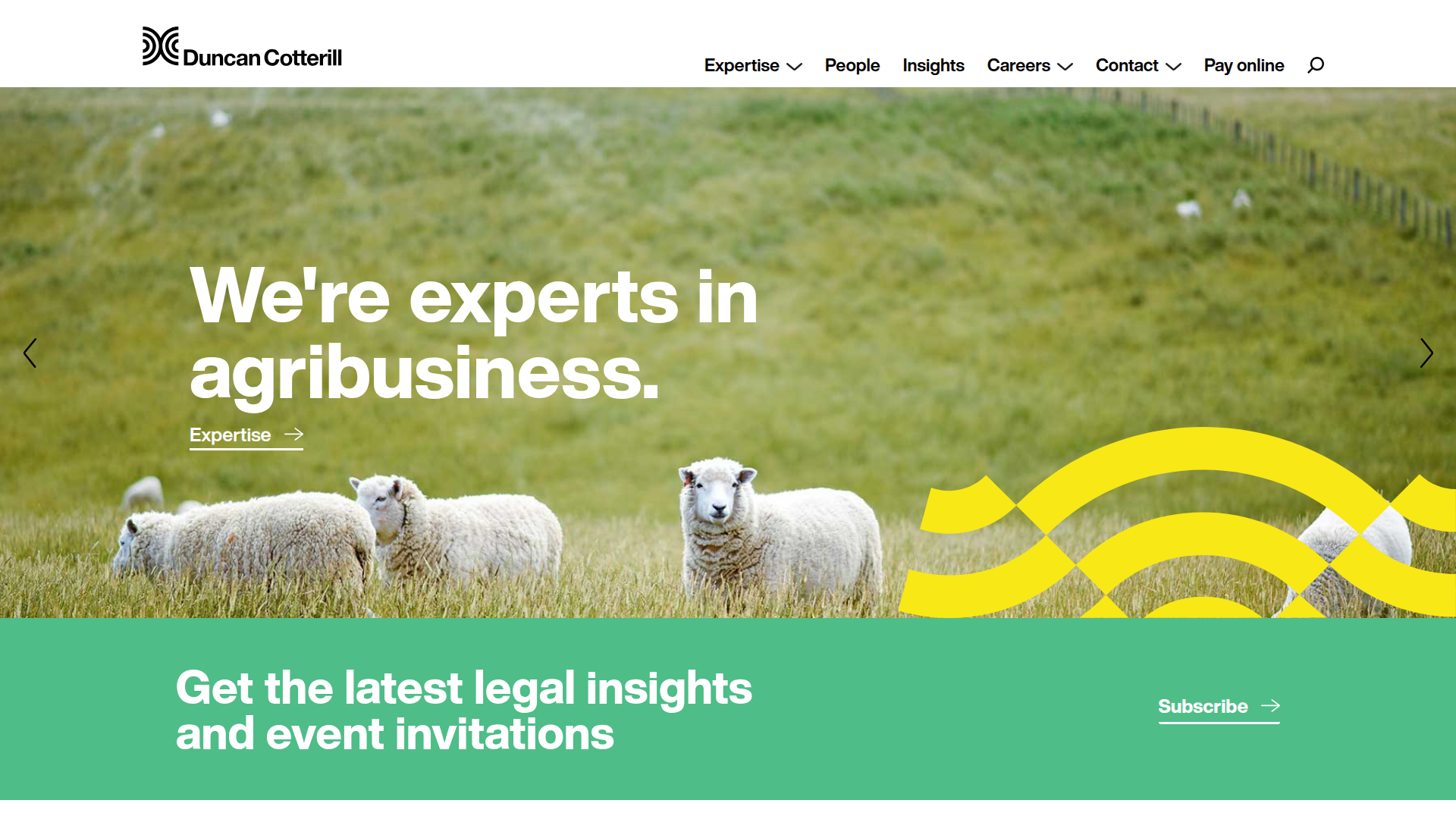 Website snapshot for Duncan Cotterill