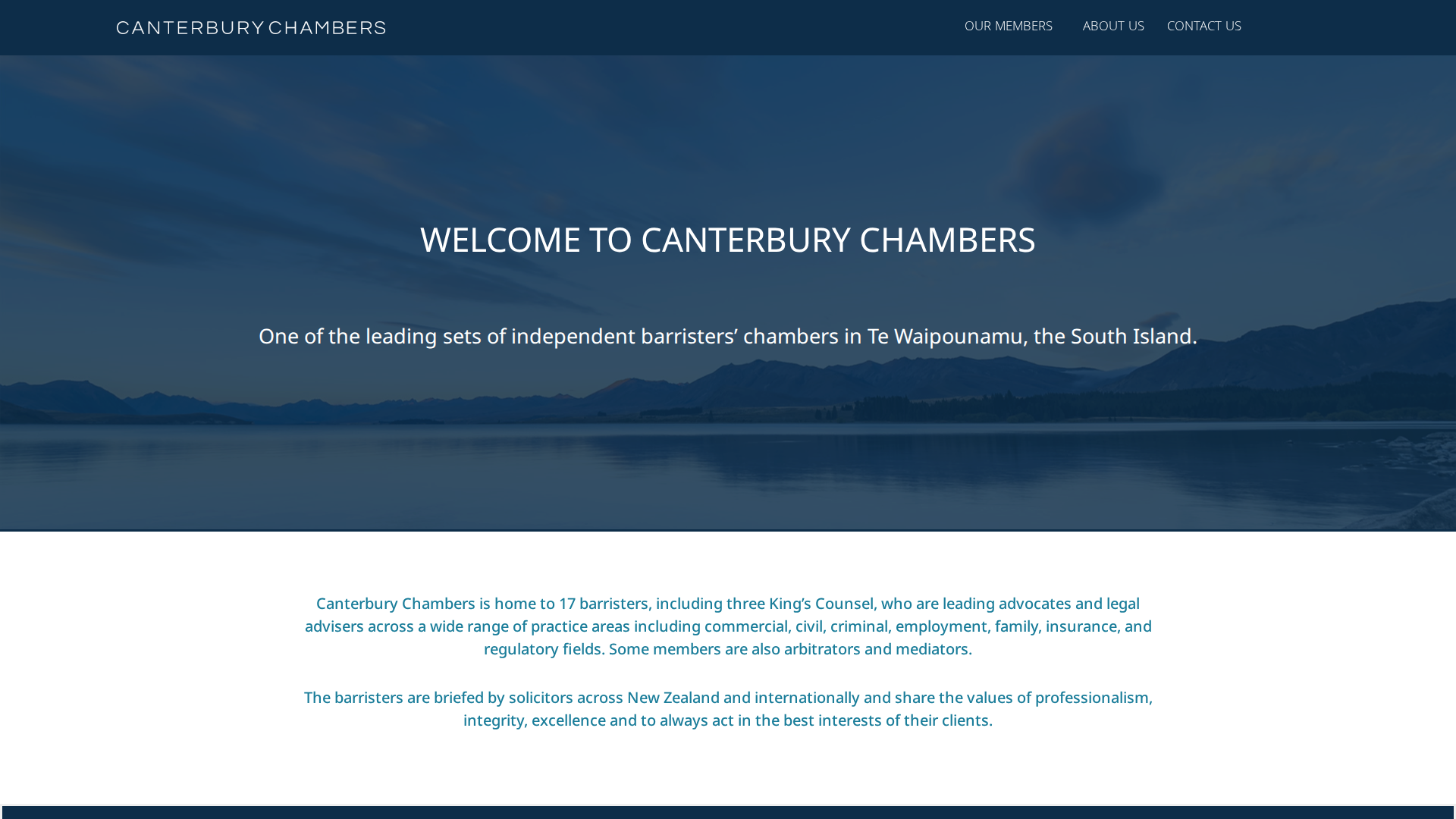 Website snapshot for Jai Moss Barrister Canterbury Chambers