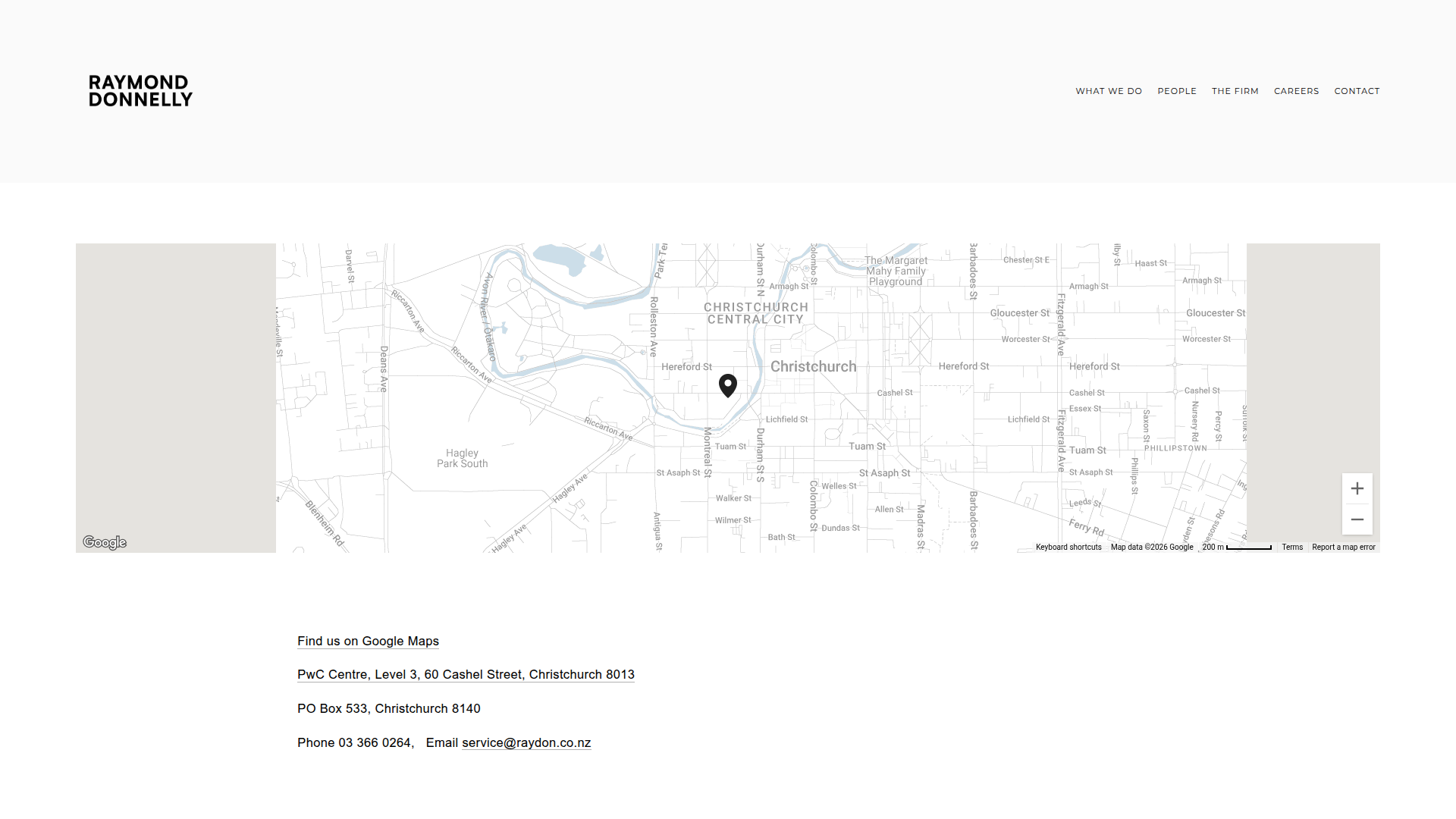 Website snapshot for Raymond Donnelly