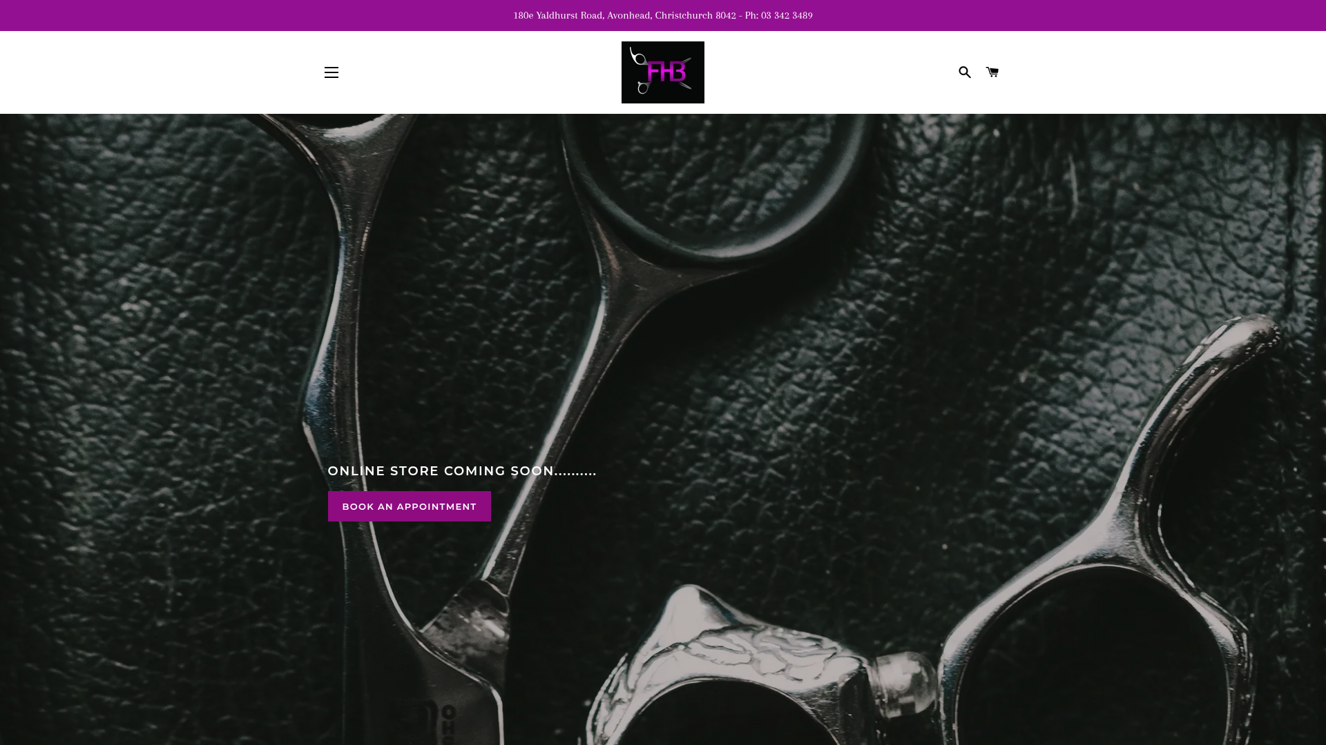 Website snapshot for Flicks Hair & Beauty