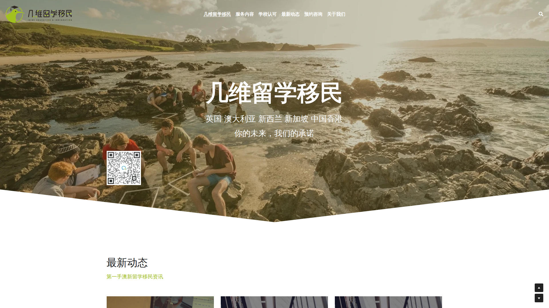 Website snapshot for iKiwi