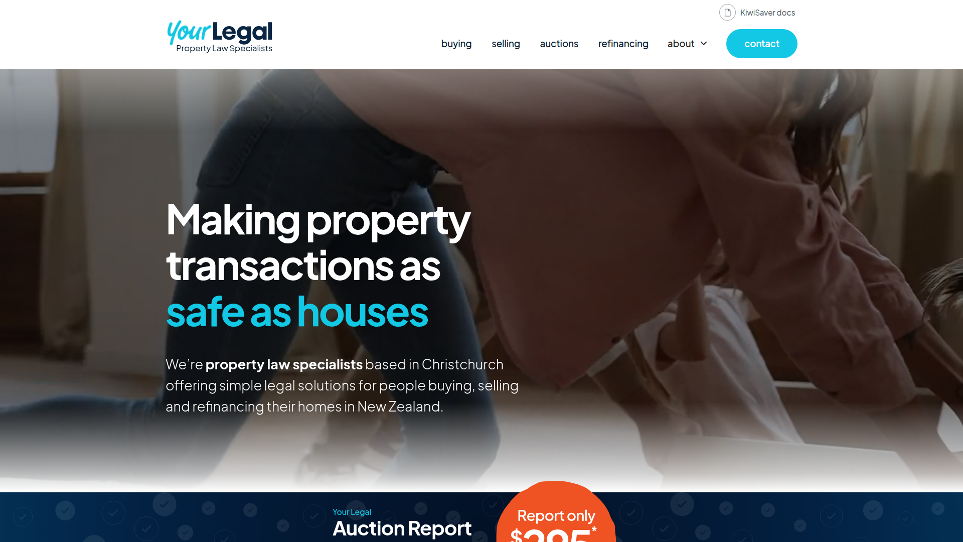 Website snapshot for Corcoran Law Office Limited