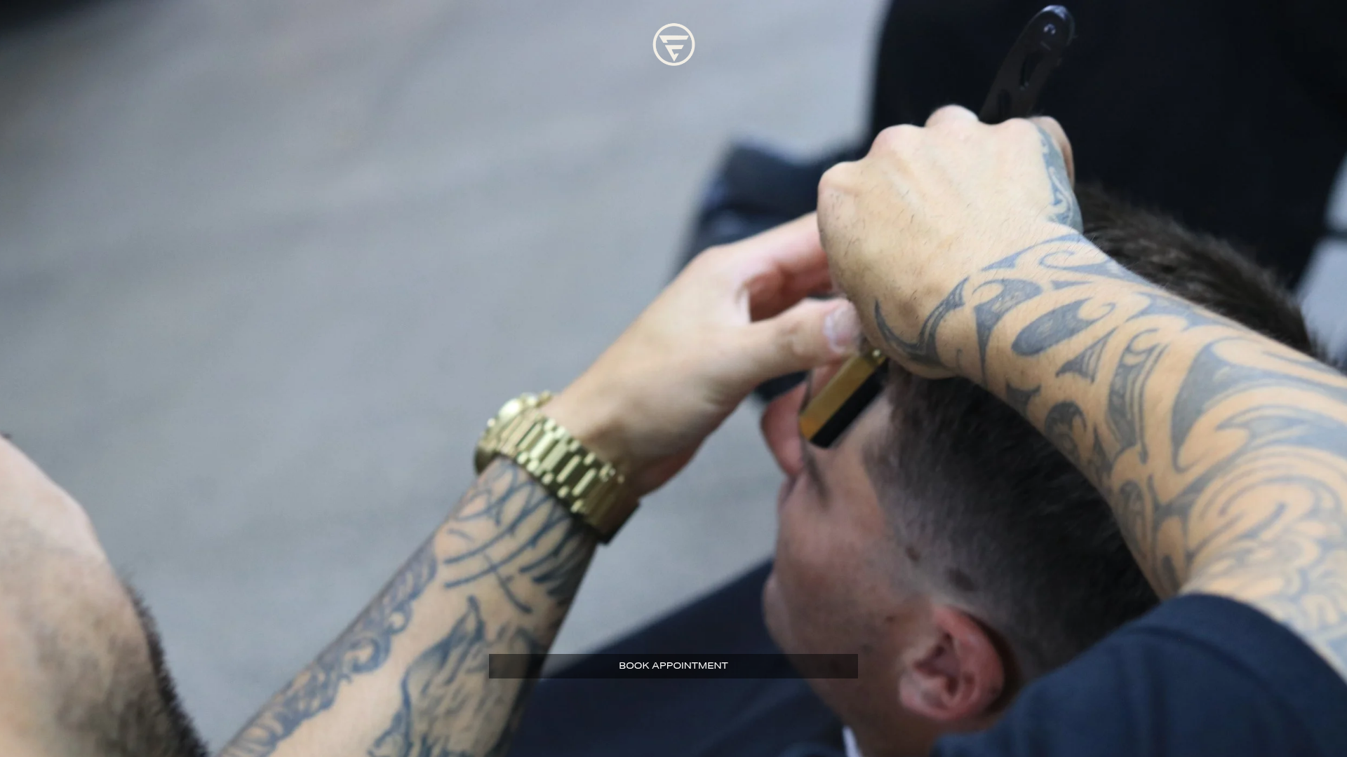 Website snapshot for Elvte Barber Studio Riccarton