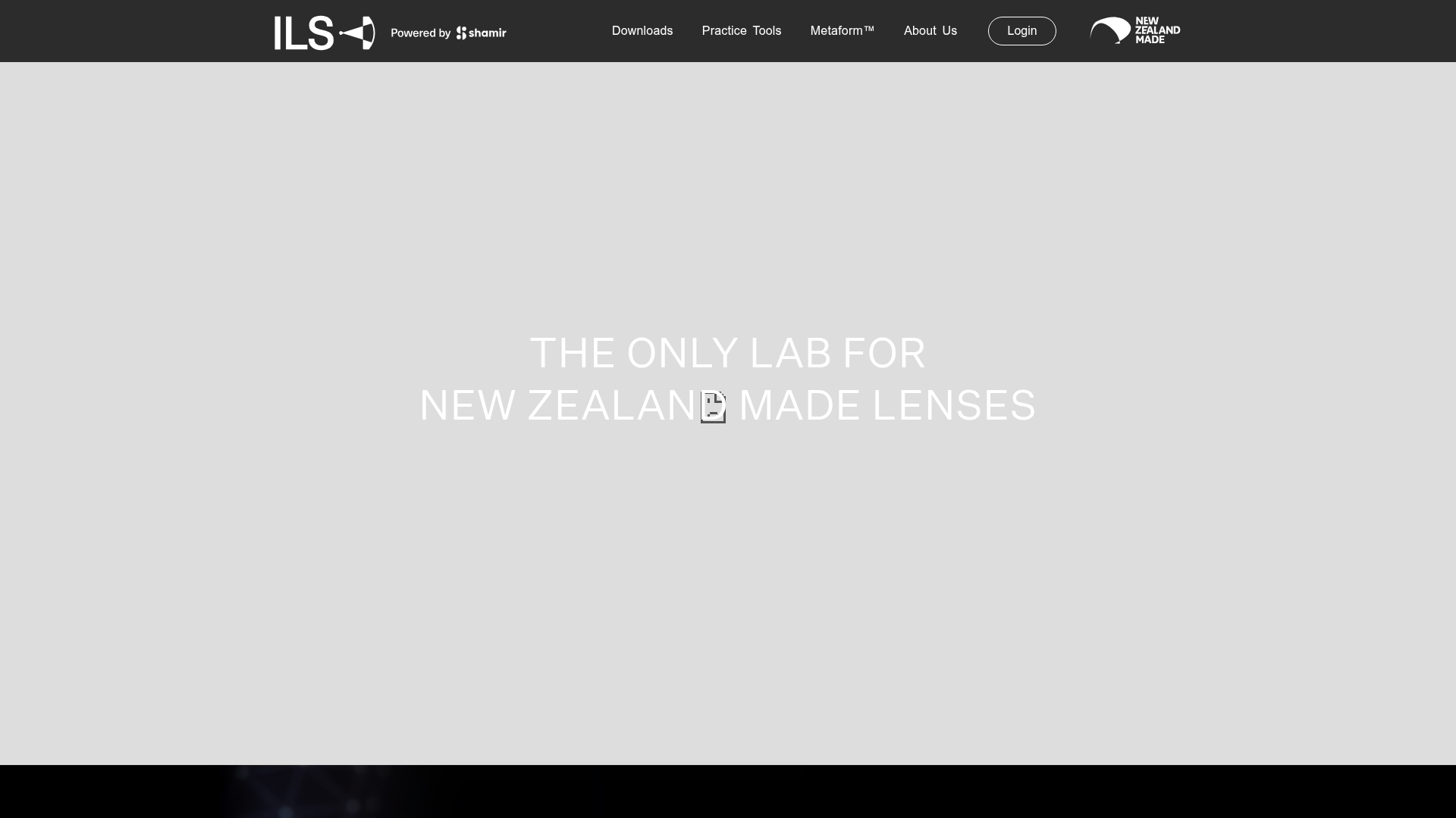 Website snapshot for Independent Lens Specialists