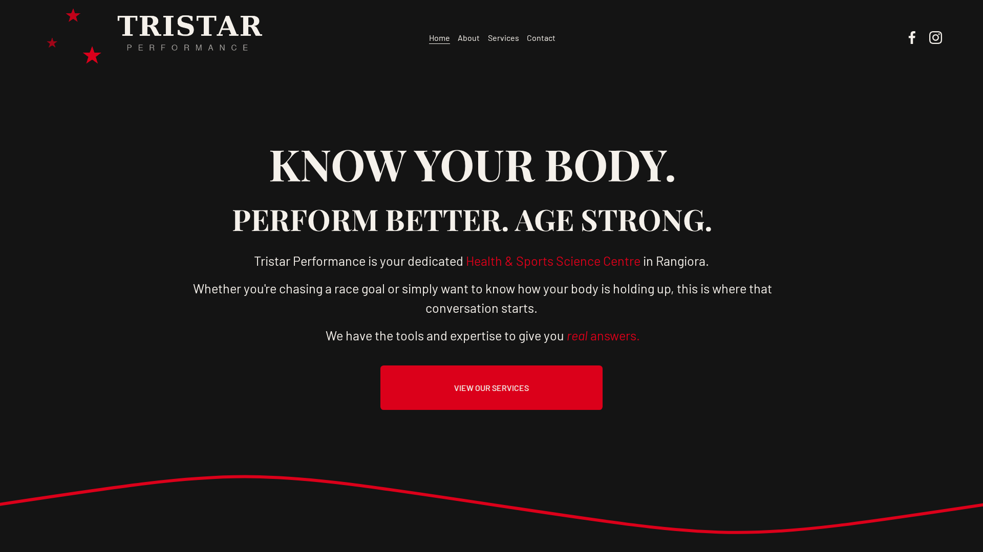 Website snapshot for Tristar Performance