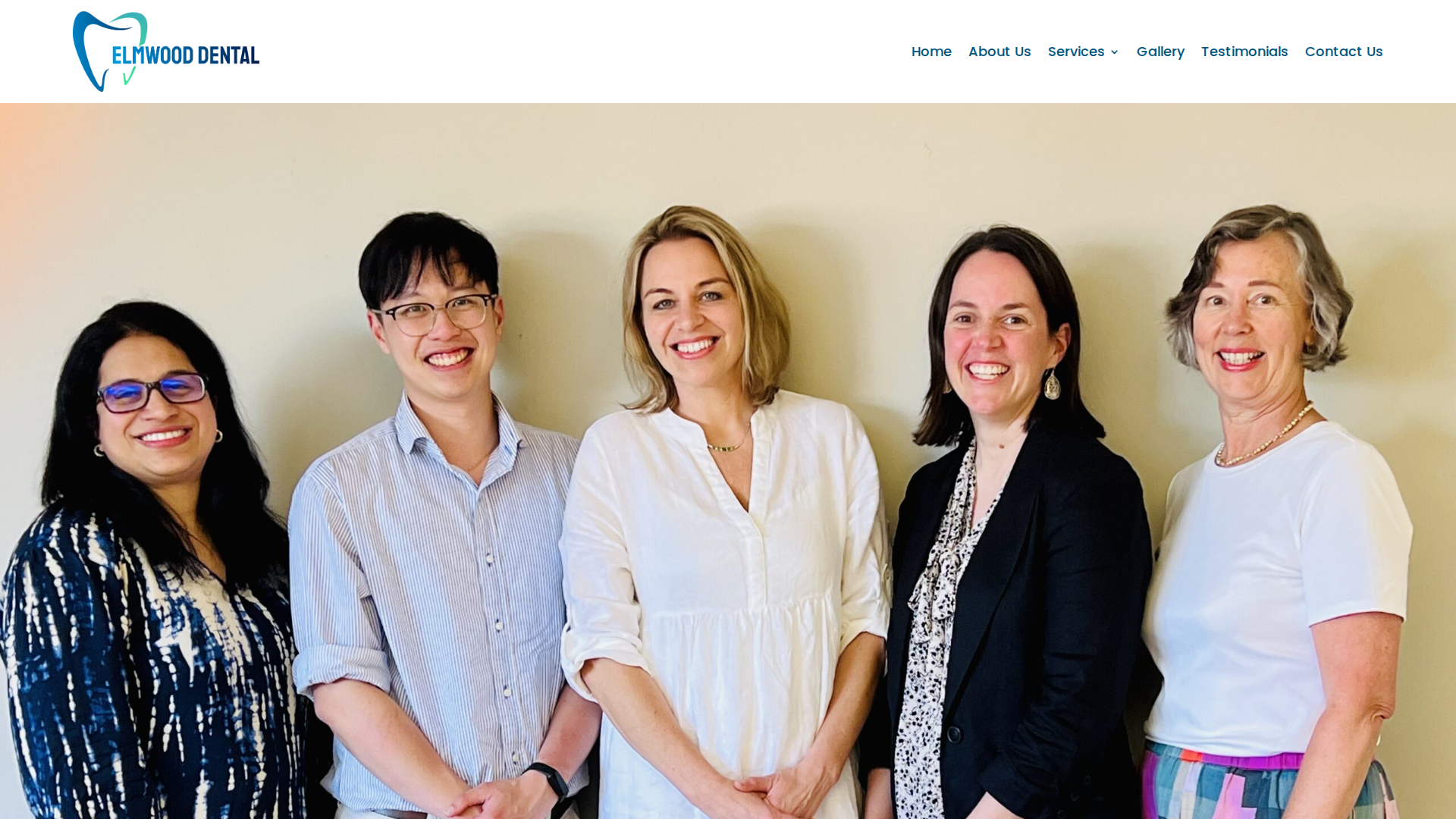 Website snapshot for Elmwood Dental Centre