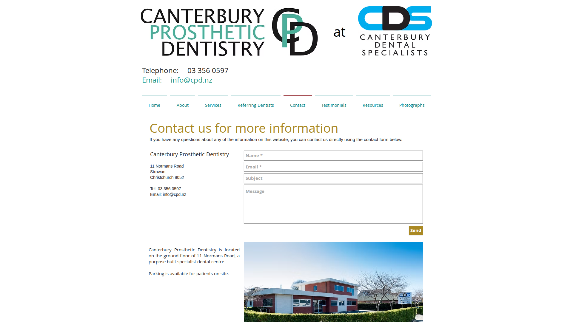 Website snapshot for Paul Cashman