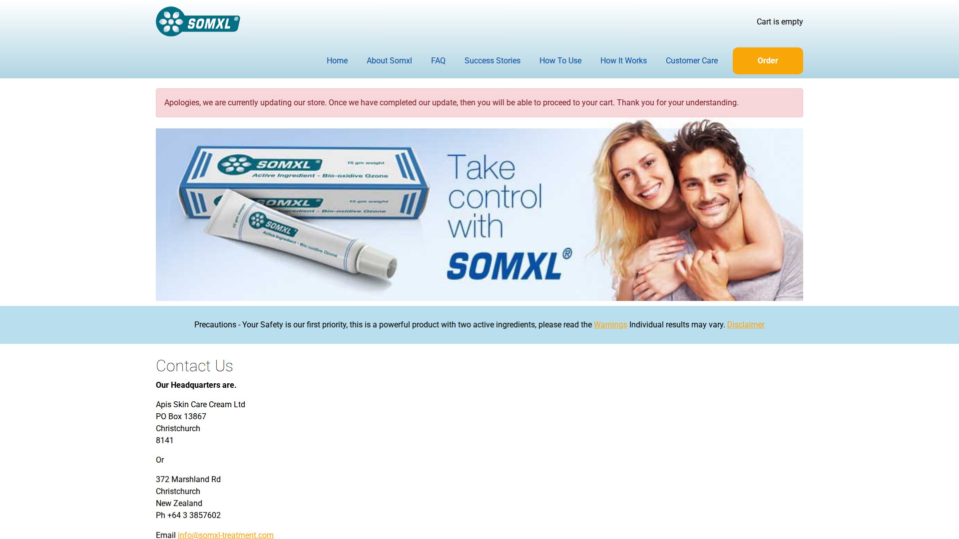 Website snapshot for Somxl