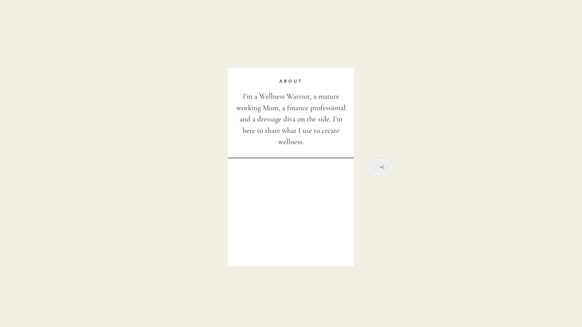 Website snapshot for Nicole Marie Wellness