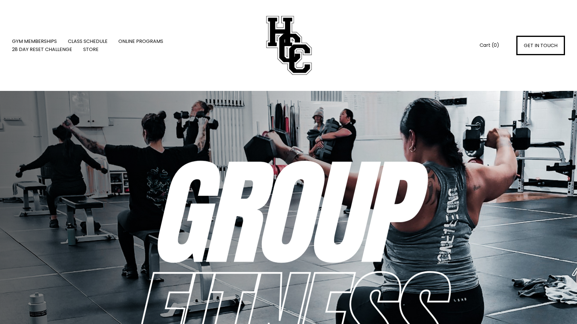 Website snapshot for HCC - Hale Compound Conditioning
