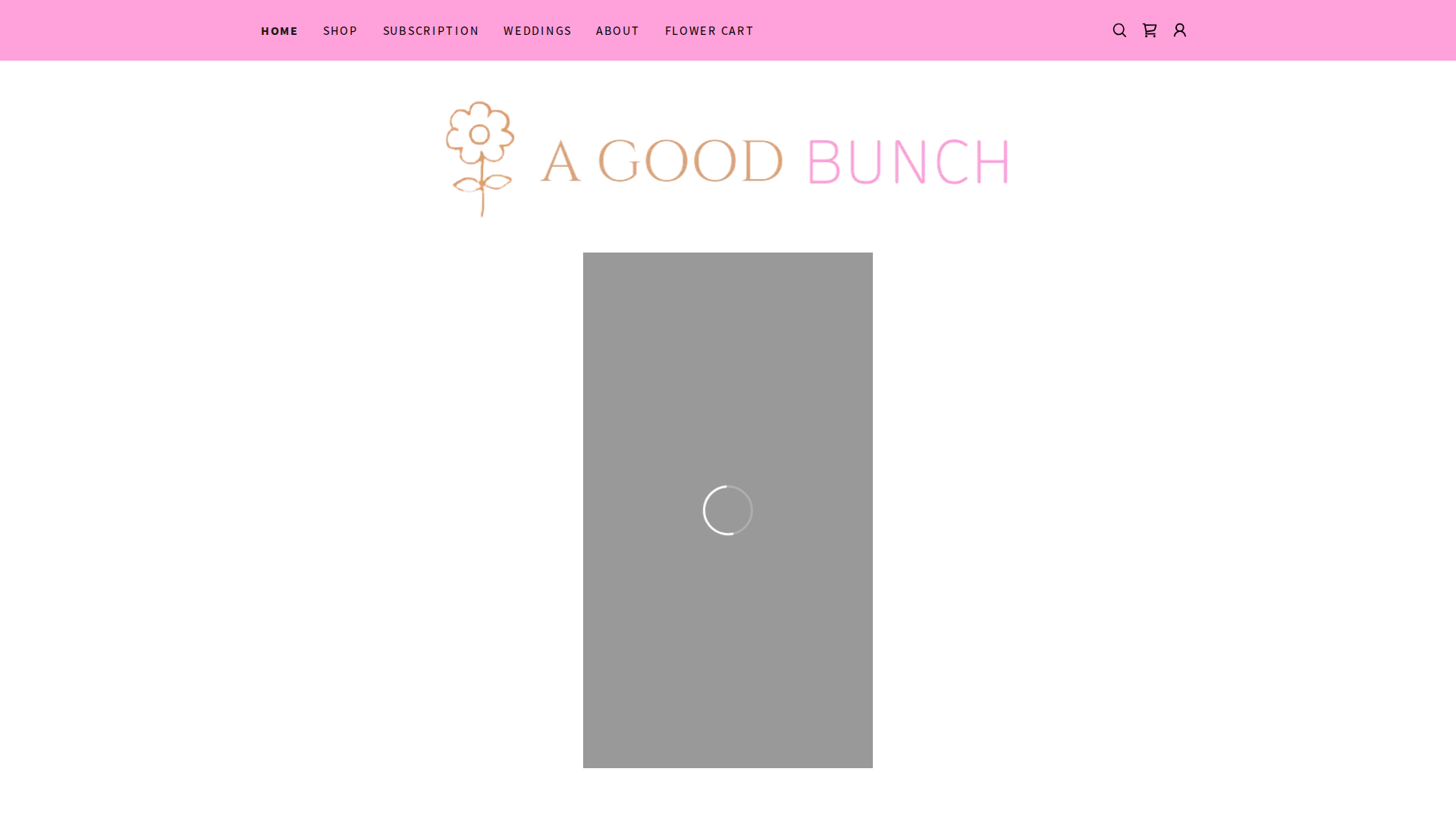 Website snapshot for A Good Bunch