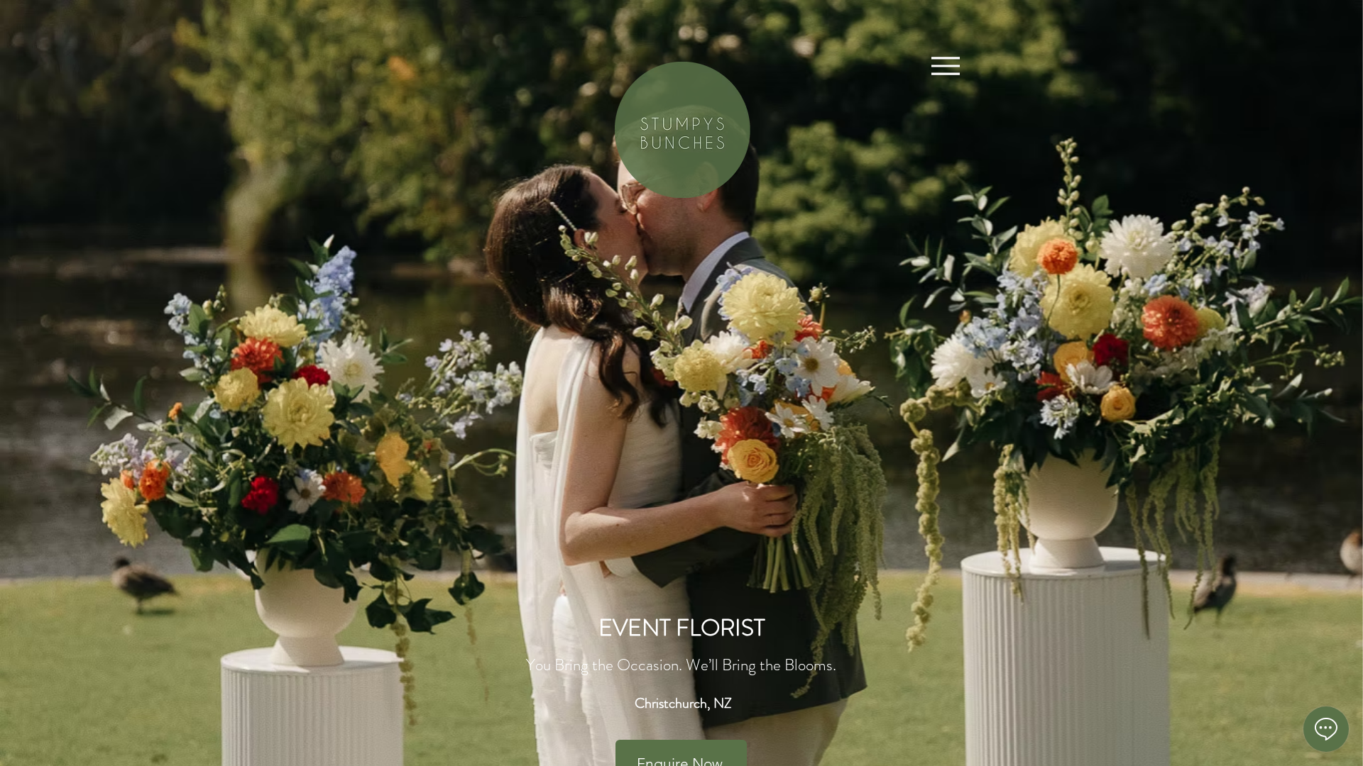 Website snapshot for Stumpys Bunches
