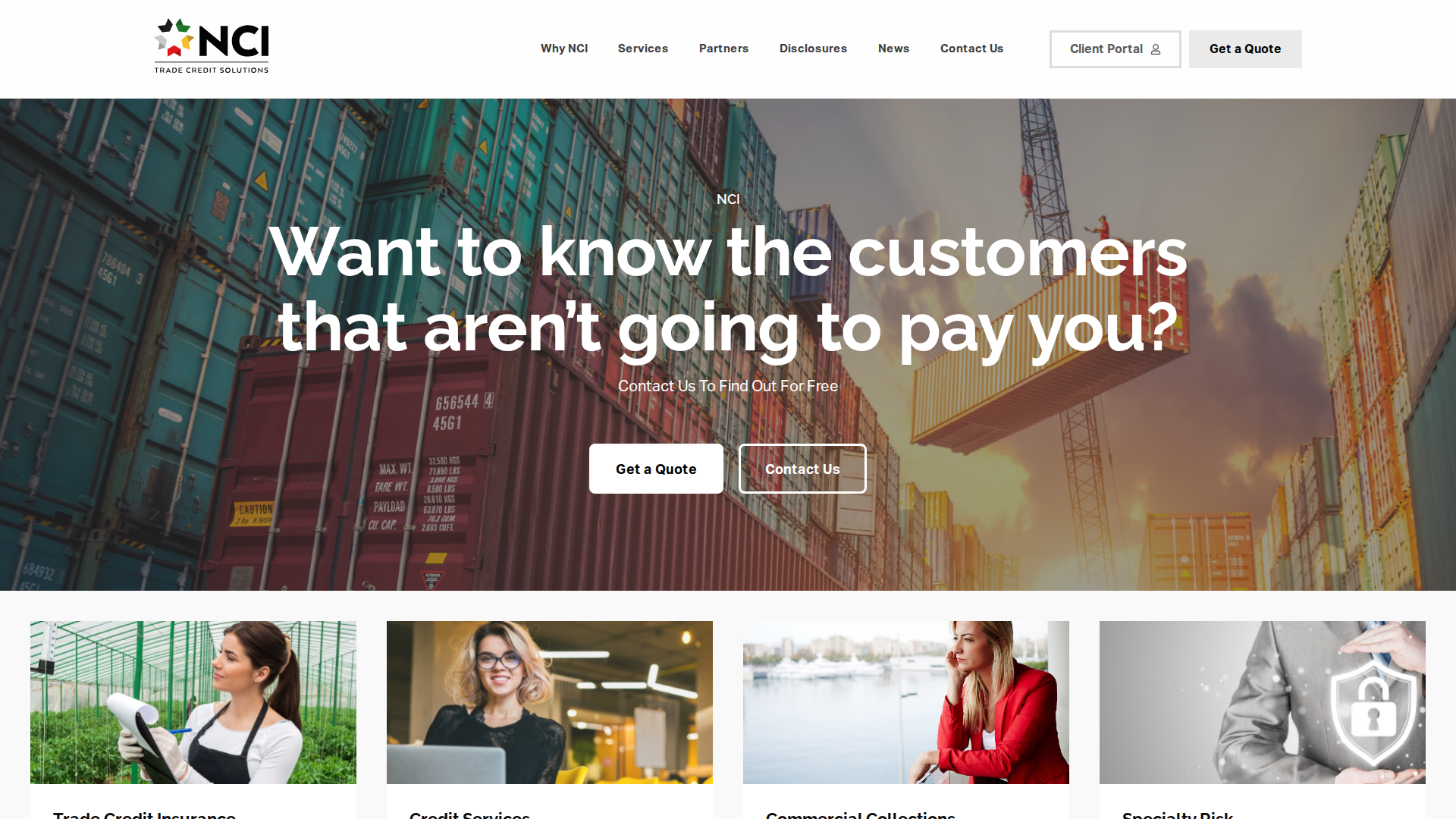 Website snapshot for National Credit Insurance (Brokers) NZ Ltd